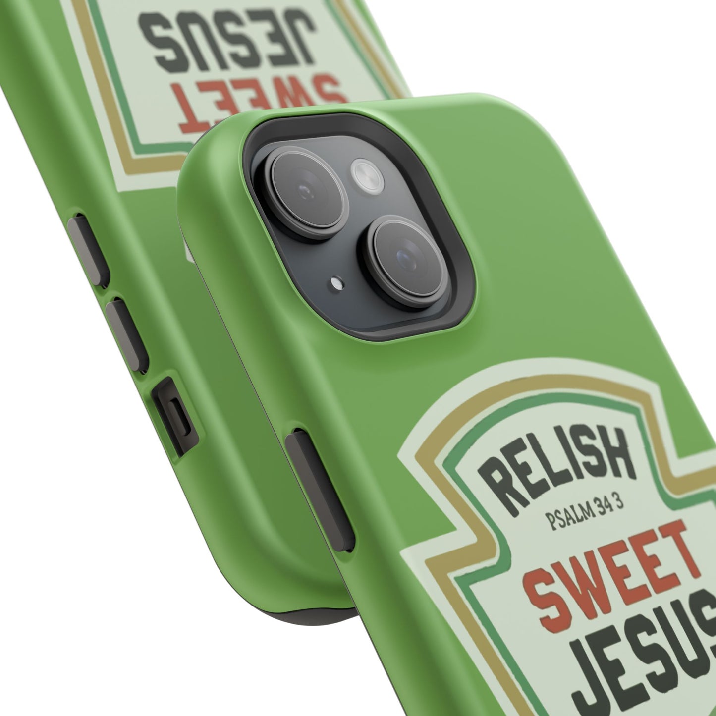 Relish Sweet Jesus Phone Case, Christian Gift, Impact-Resistant Case, Religious Phone Accessory, Faith-Based Present, Celebration Case