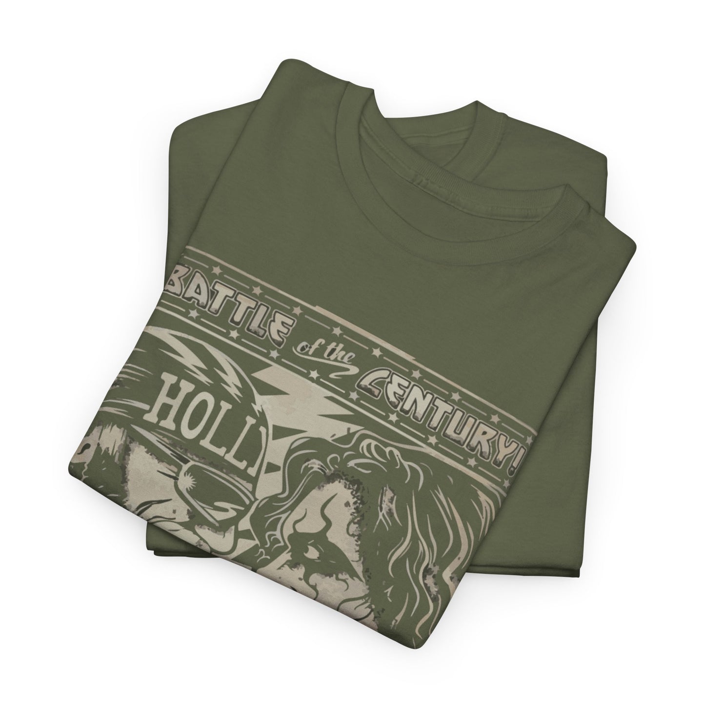 Vintage Wrestling Tee - Hulk vs Sting Retro Sports Nostalgia - Classic WCW Unisex Heavy Cotton Tee