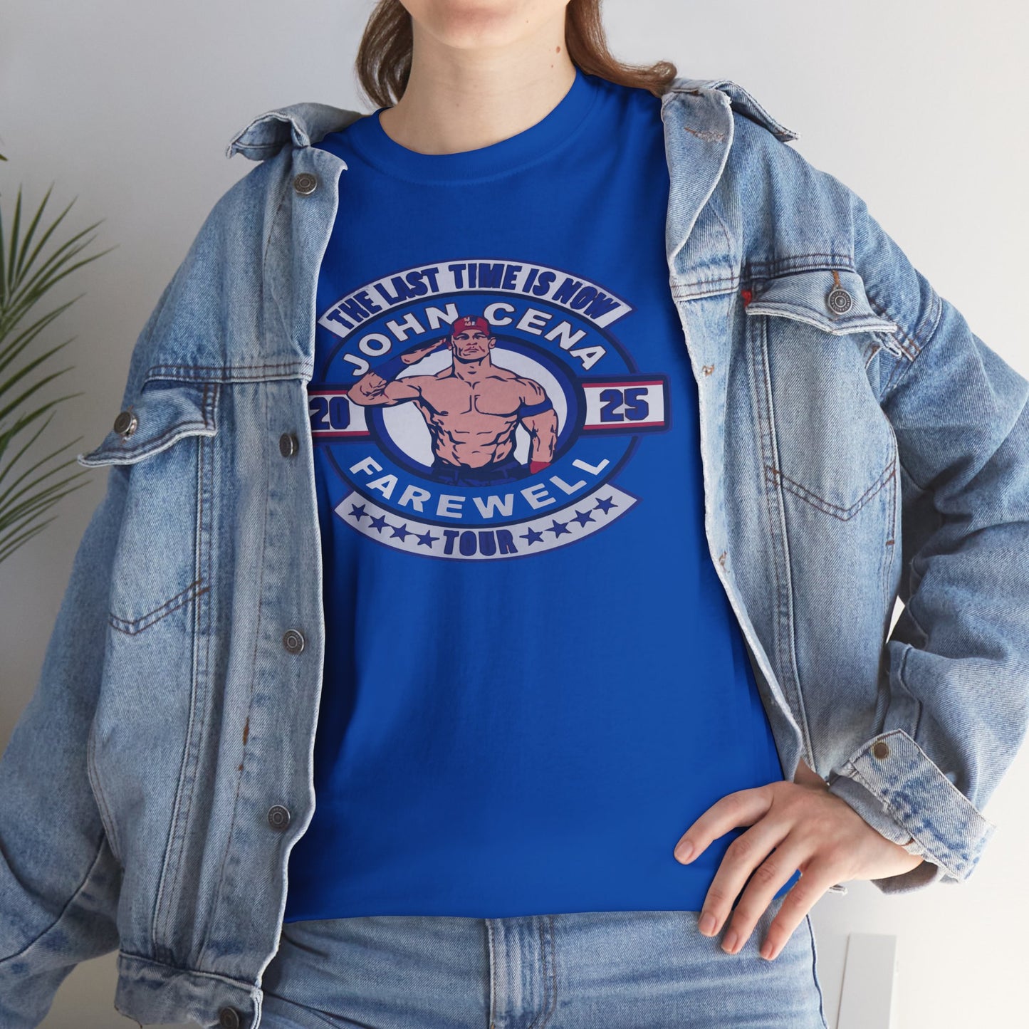 Wrestling Tribute Tee, John Cena Farewell Shirt, Unisex Graphic Tee, Fan Merchandise, Gift for Sports Lovers
