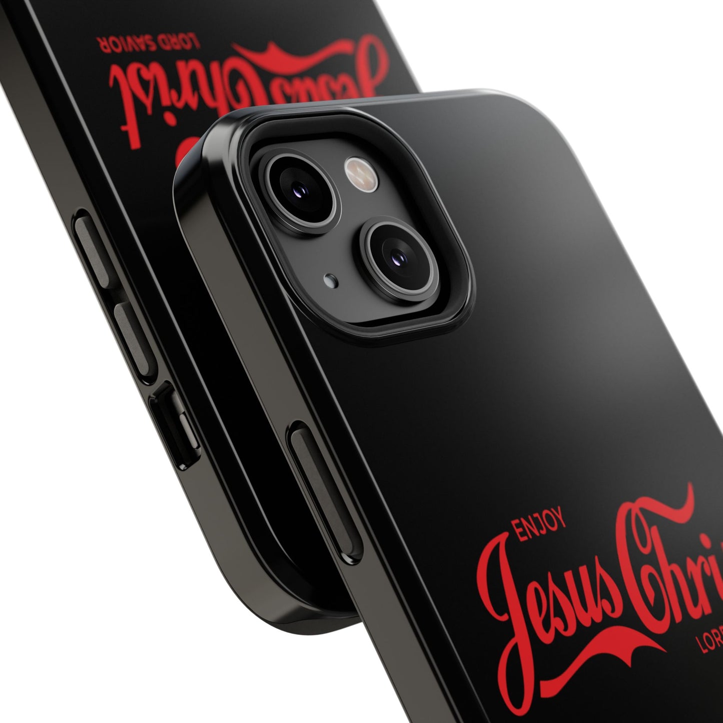Impact-Resistant Phone Case: Enjoy Jesus Christ Lord Savior, Christian Gift, Durable Protection, Faith-Based Accessory, Holiday Gift