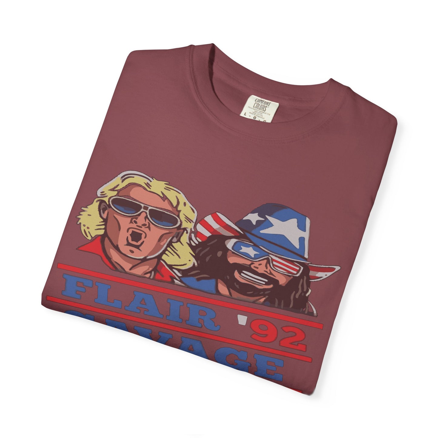 Retro Wrestling Fan T-Shirt, Unisex Graphic Tee, Flair Savage Shirt, Sports Fan Apparel, Vintage Style Gift