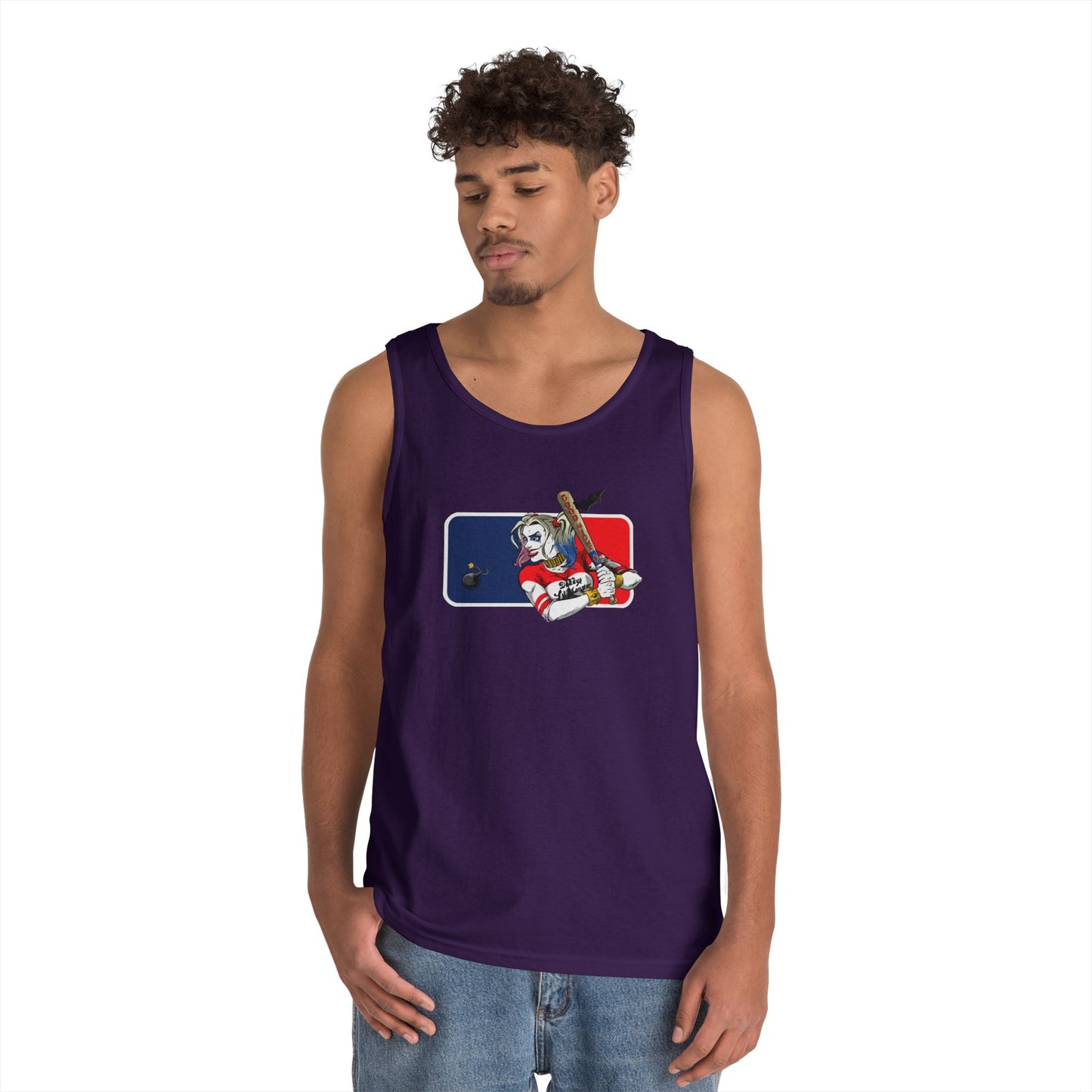 Harley Quinn Unisex Tank Top - DC MLB Summer Wear