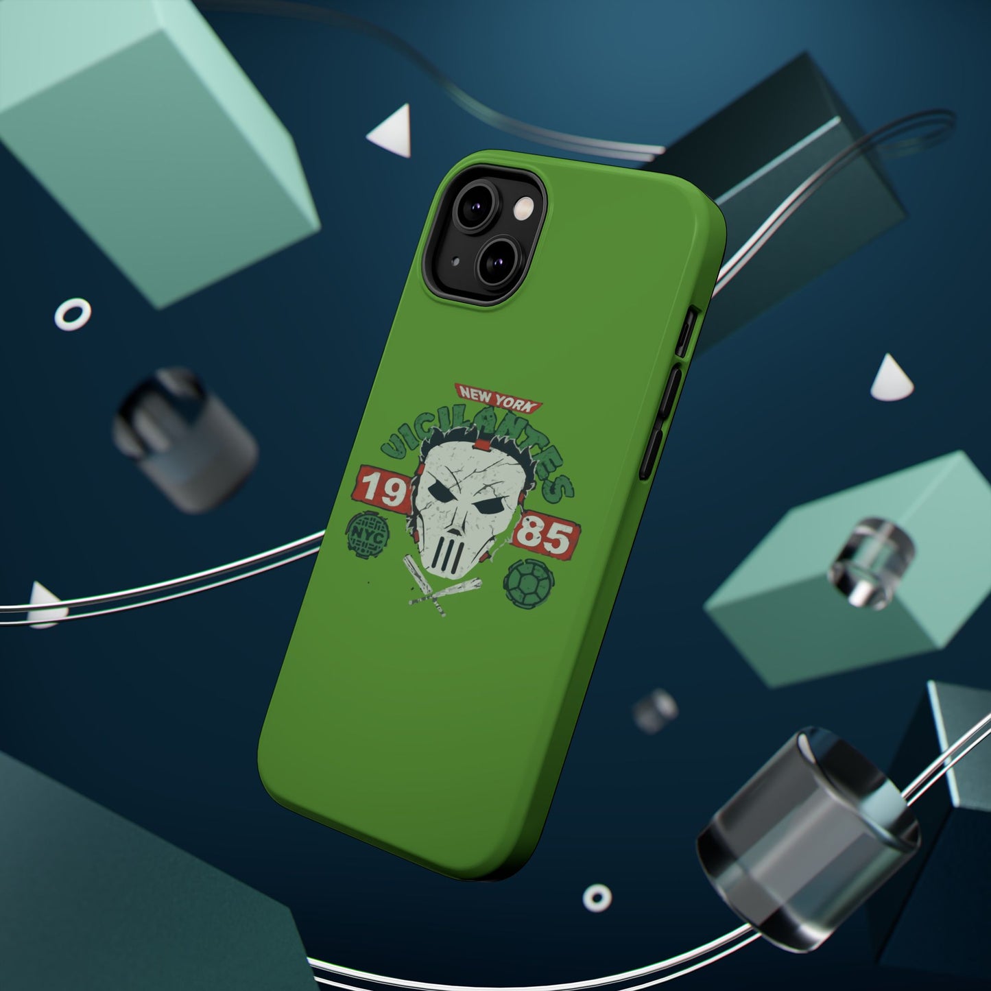 Urban Punk Phone Case, Tough Phone Cover, Skull Design Case, Gift for Him, Unique Mobile Accessory, NYC Style Case