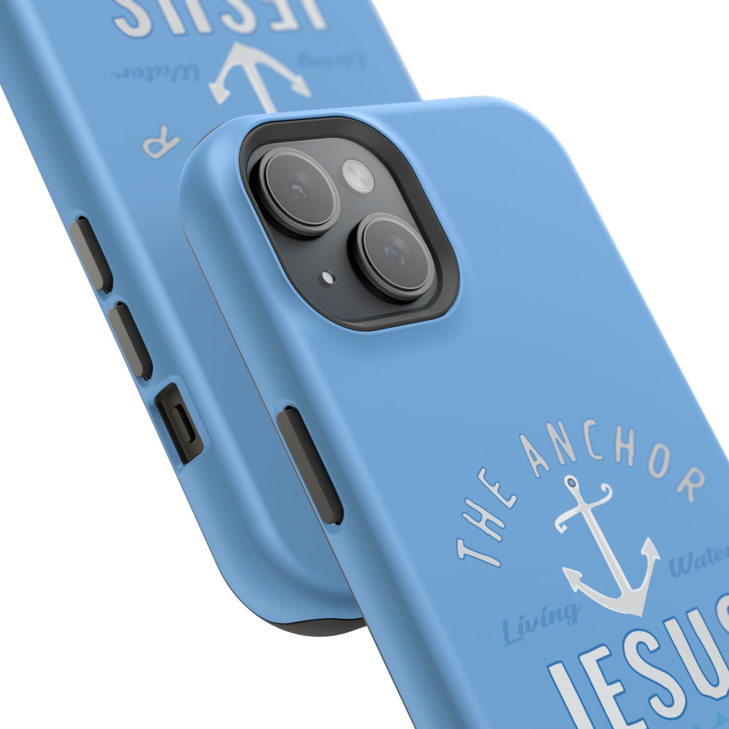 Jesus Anchor Phone Case, Christian Tech Accessories, Inspirational Gifts, Unique Phone Covers, Faith-Based Decor