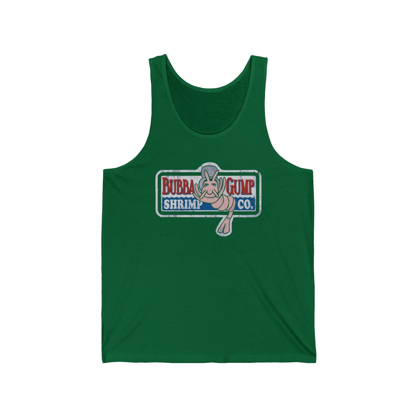 Bubba Gump Shrimp Co. Unisex Jersey Tank Top - Summer Vibes, Beachwear, Gift for Sea Lovers, Casual Day Out, BBQs, Outdoor Events