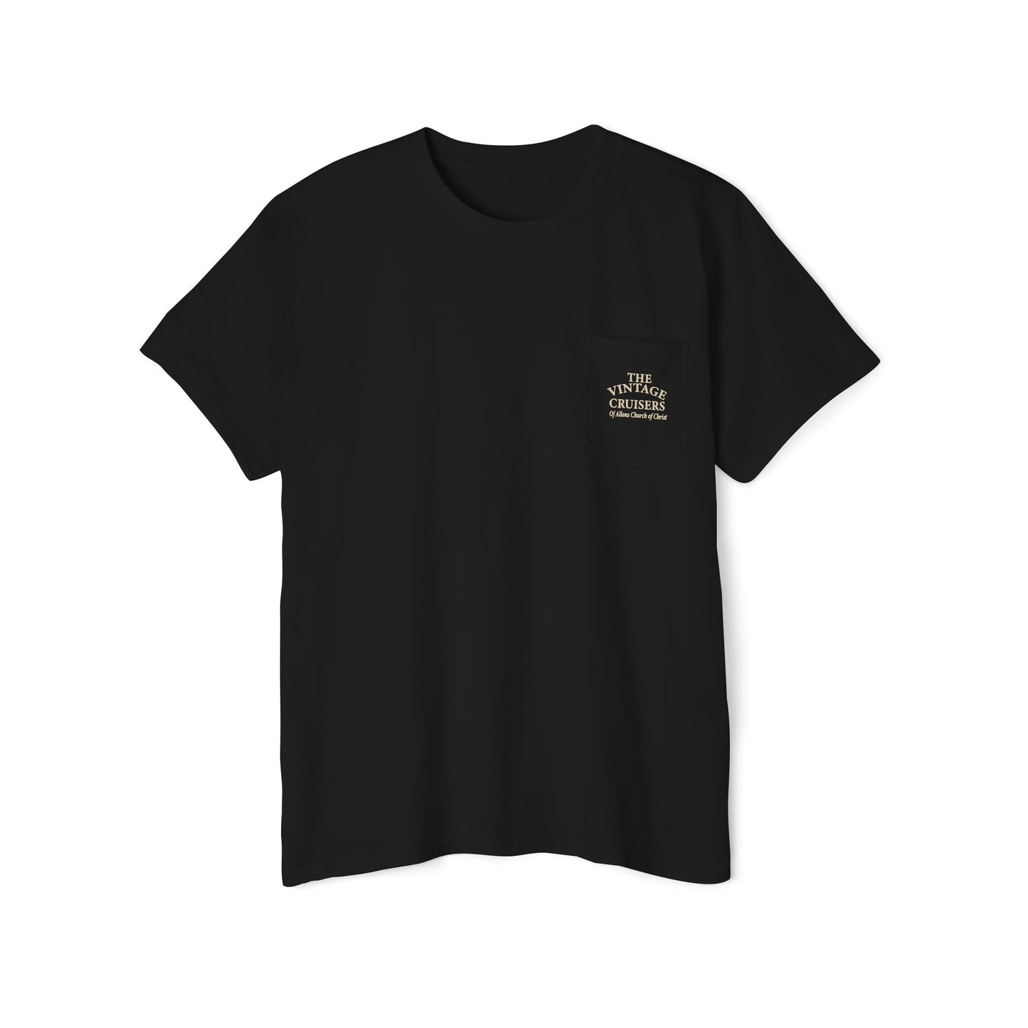 Retro Pocket Tee Allons Church of Christ Cruise 2025 Unisex T-Shirt