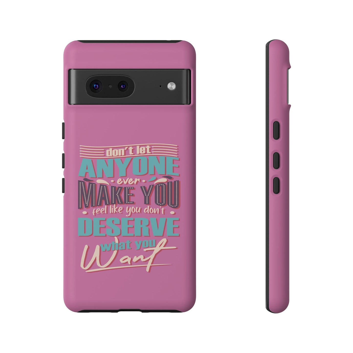 Inspirational Phone Case, Motivational Phone Cover, Tough Cases for Her, Gift for Friends, Self-Love Quote Case