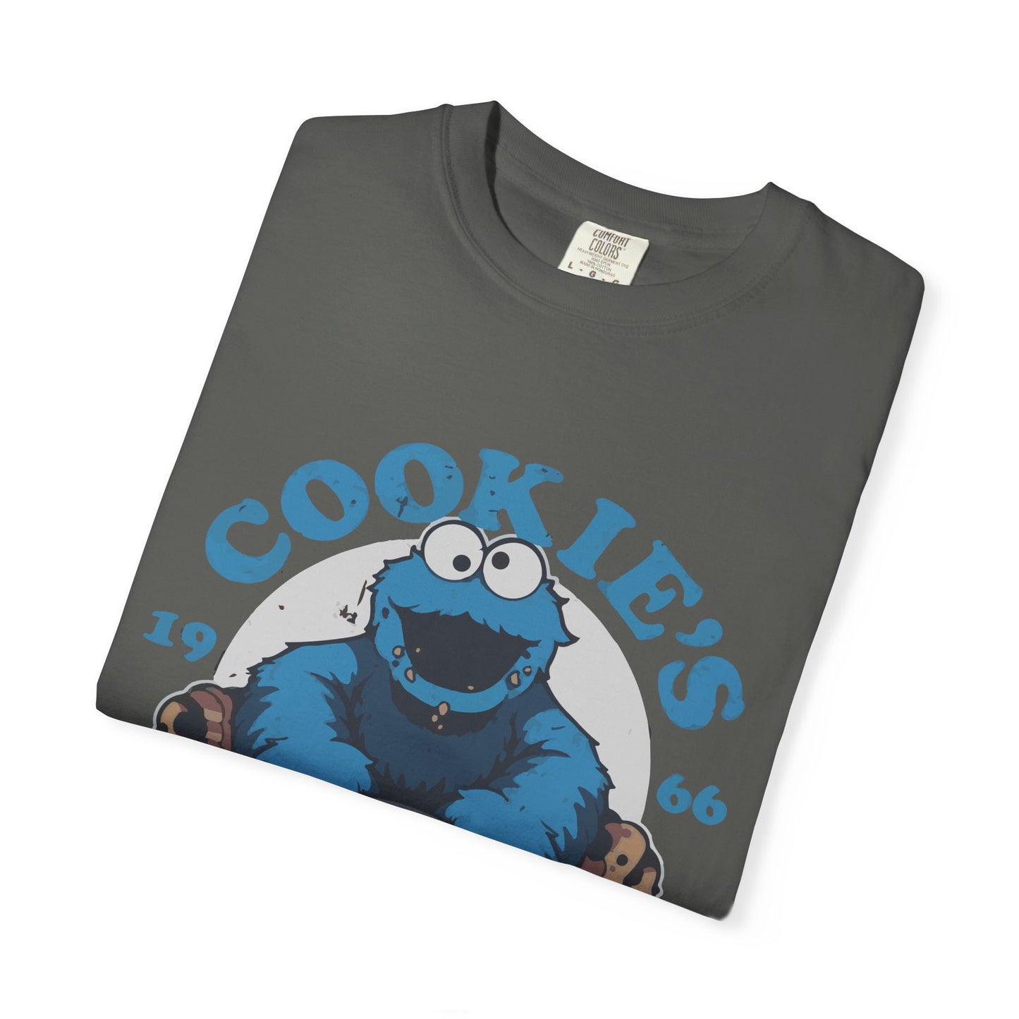 Cookie Monster Inspired Unisex T-Shirt, Fun Gift for Gamers, Casual Wear, Birthday Gift, Kitchen & Gym Motivation