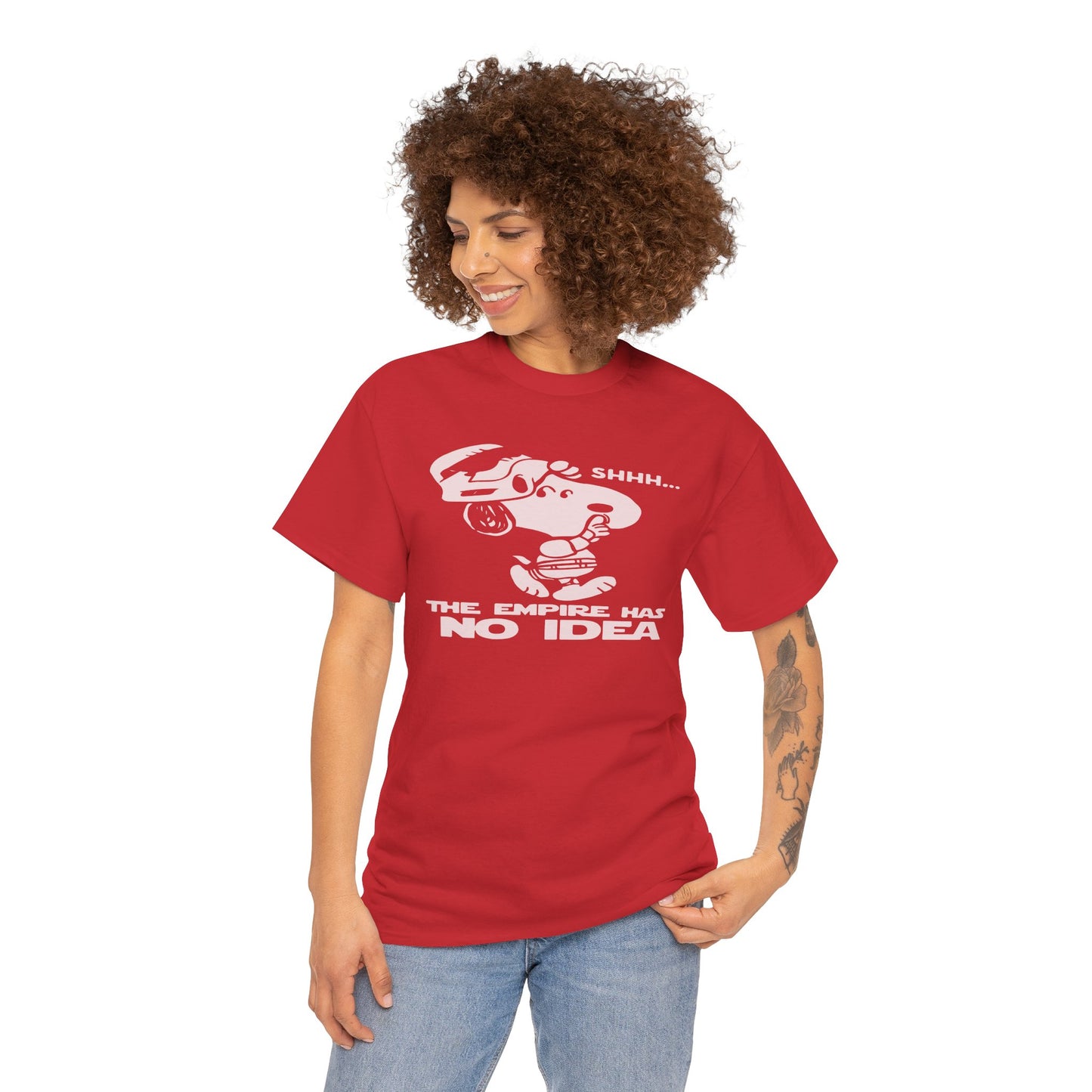 Galaxy Humor Unisex Heavy Cotton Tee - Fun for Sci-Fi Fans, Casual Wear, Gift for Birthdays, Geek Culture