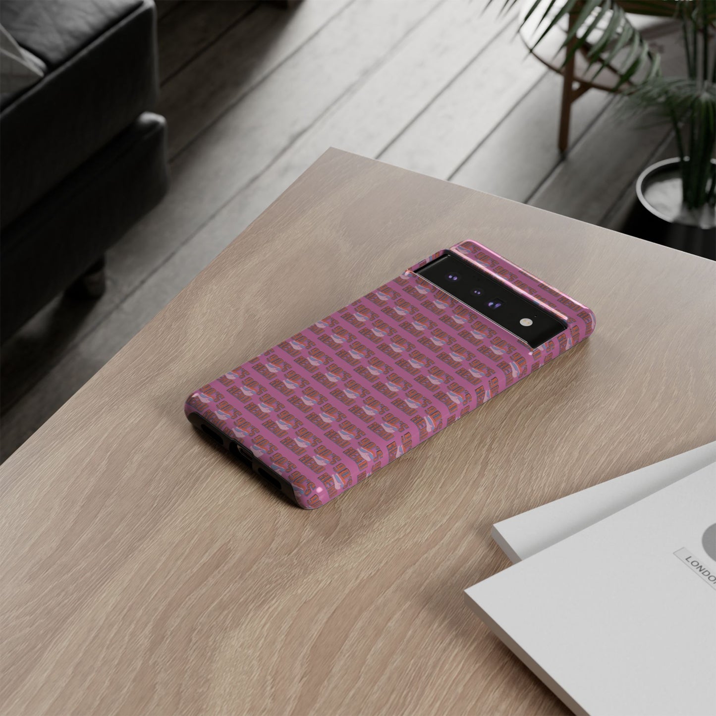 90s Vibe Phone Case, Retro Tough Cases, Gift for Nostalgia Lovers, Durable Phone Covers, 90s Themed Accessories
