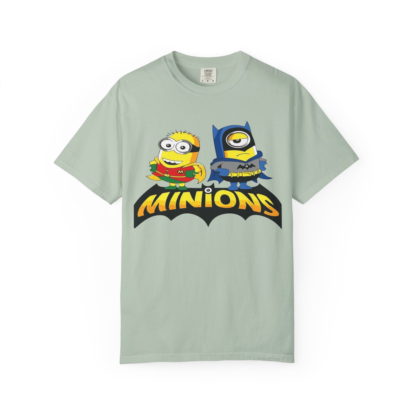 Minions Superhero Unisex T-shirt, Fun Gift for Kids, Cartoon Apparel, Birthday Party Outfit, Family Movie Night Wear