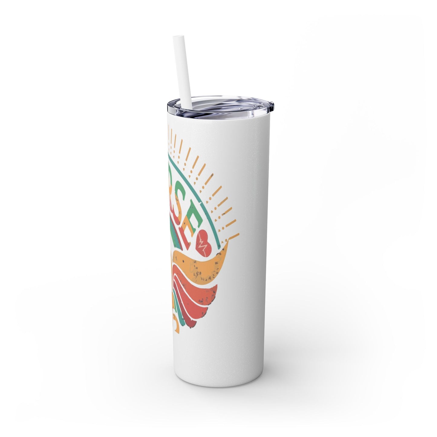 Nurse Skinny Tumbler, 20oz, Motivational Drinkware, Gift for Nurses, Summer Hydration, Nurse Appreciation Day
