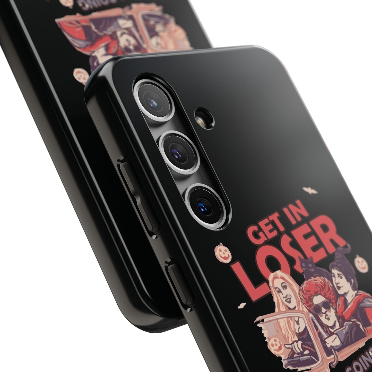 Witchy Tough Phone Case - Get in Loser Design, Halloween Gift, Spooky Style, Kawaii Aesthetic, Cell Phone Cover