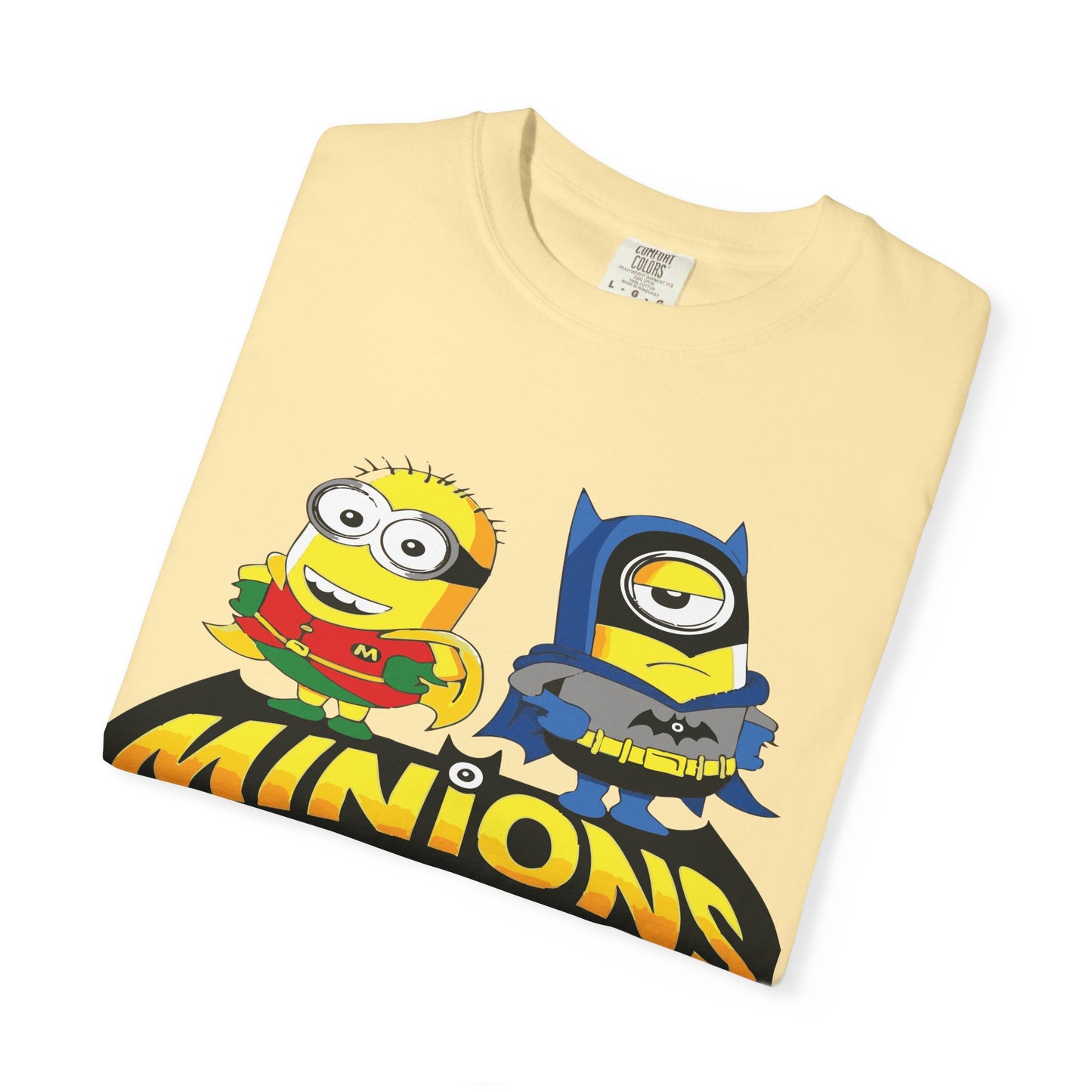 Minions Superhero Unisex T-shirt, Fun Gift for Kids, Cartoon Apparel, Birthday Party Outfit, Family Movie Night Wear