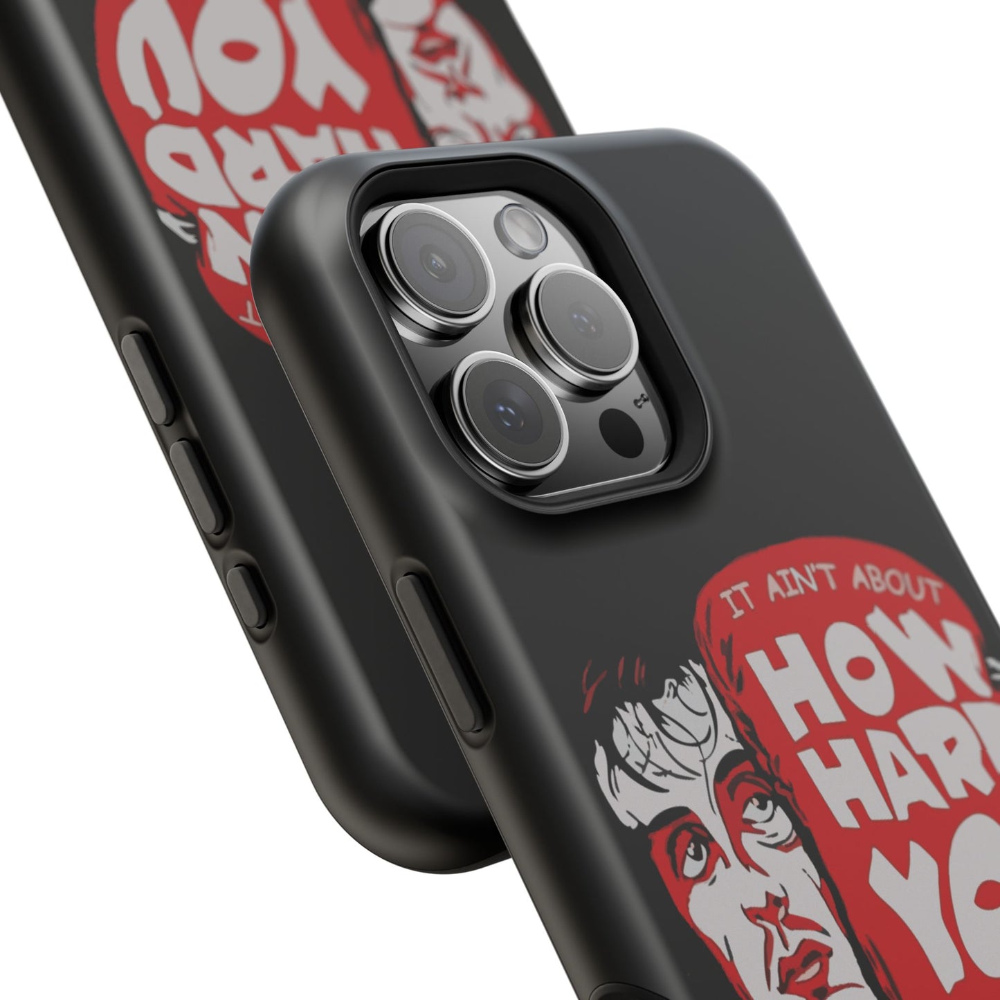 Impact-Resistant Phone Case, Rugged Smartphone Cover, Tough Phone Protection, Inspirational Gift, Motivational Tech Accessory