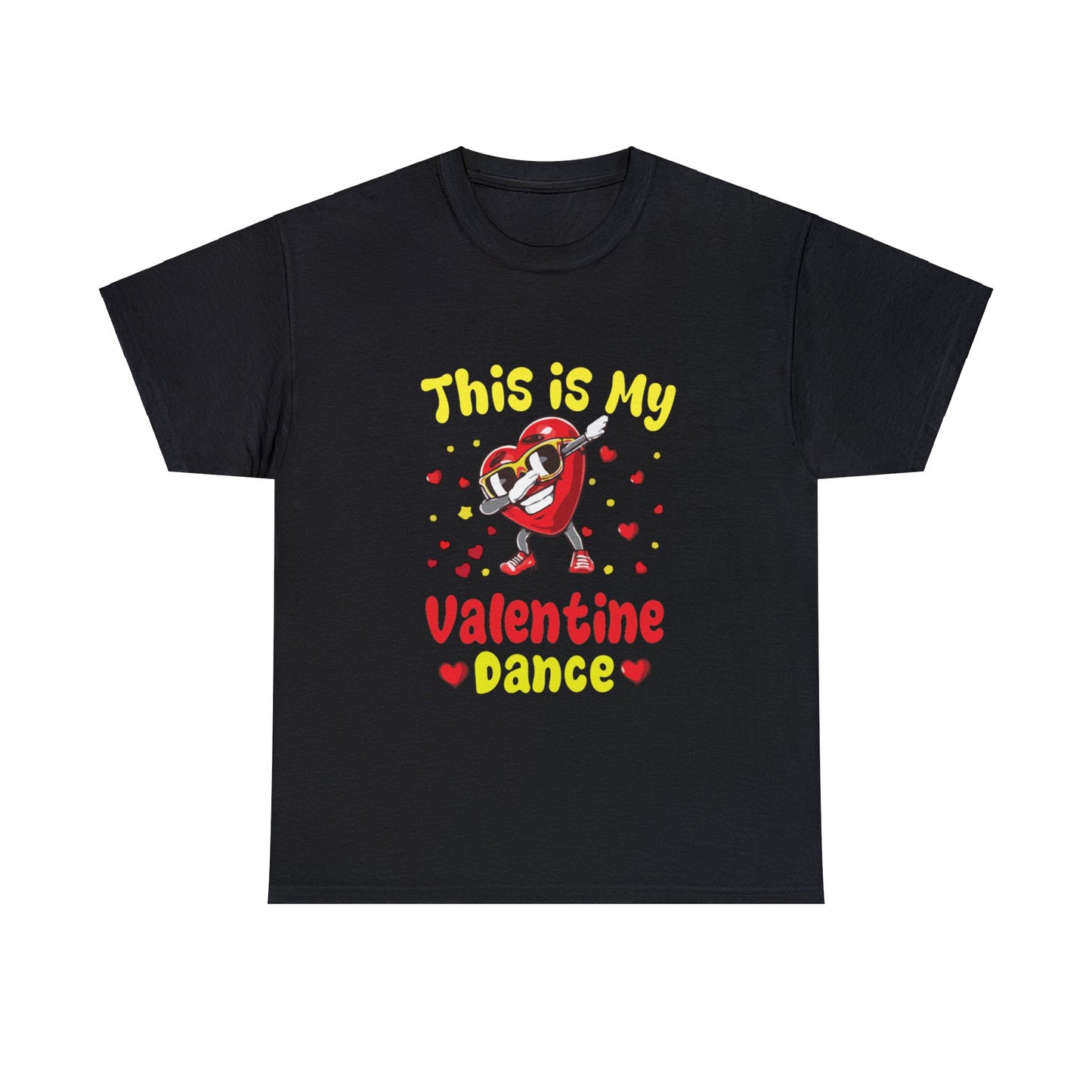 Valetine Dance Womans Unisex Heavy Cotton Tee