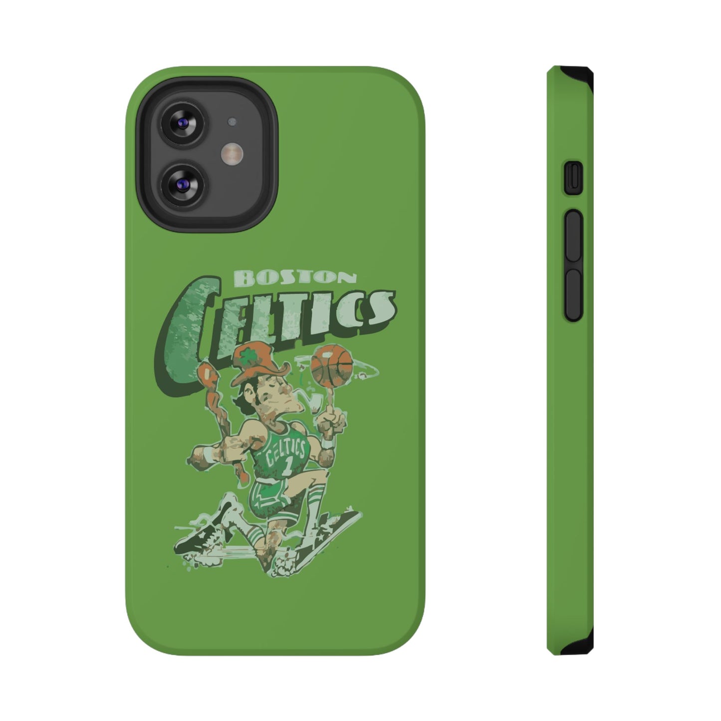 Boston Celtics Impact-Resistant Phone Case, Basketball Phone Cover, Sports Fan Gift, Sturdy Phone Case, NBA Merchandise, Team Spirit Decor