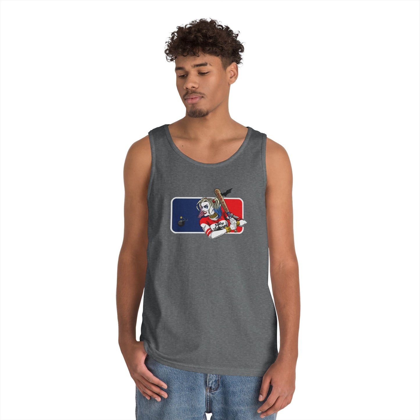 Harley Quinn Unisex Tank Top - DC MLB Summer Wear
