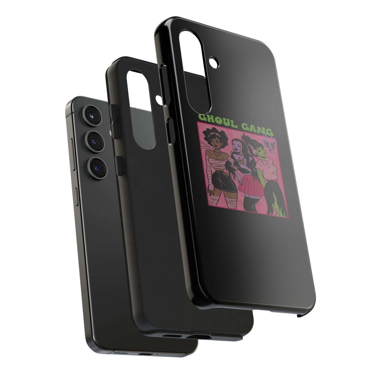 Ghoul Gang Tough Phone Cases | Unique Halloween Phone Cover, Cute Protective Case, Trendy Gift for Goth Fans, Spooky Style Accessory