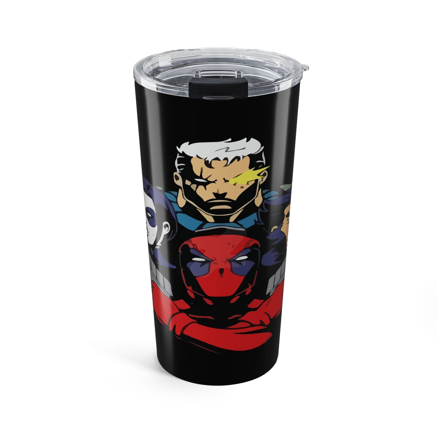 Comic Book Themed Tumbler 20oz - Perfect for Fans of Superheroes, Ideal for Gifts, Fun for Parties, Travel Mug, Unique Drinkware