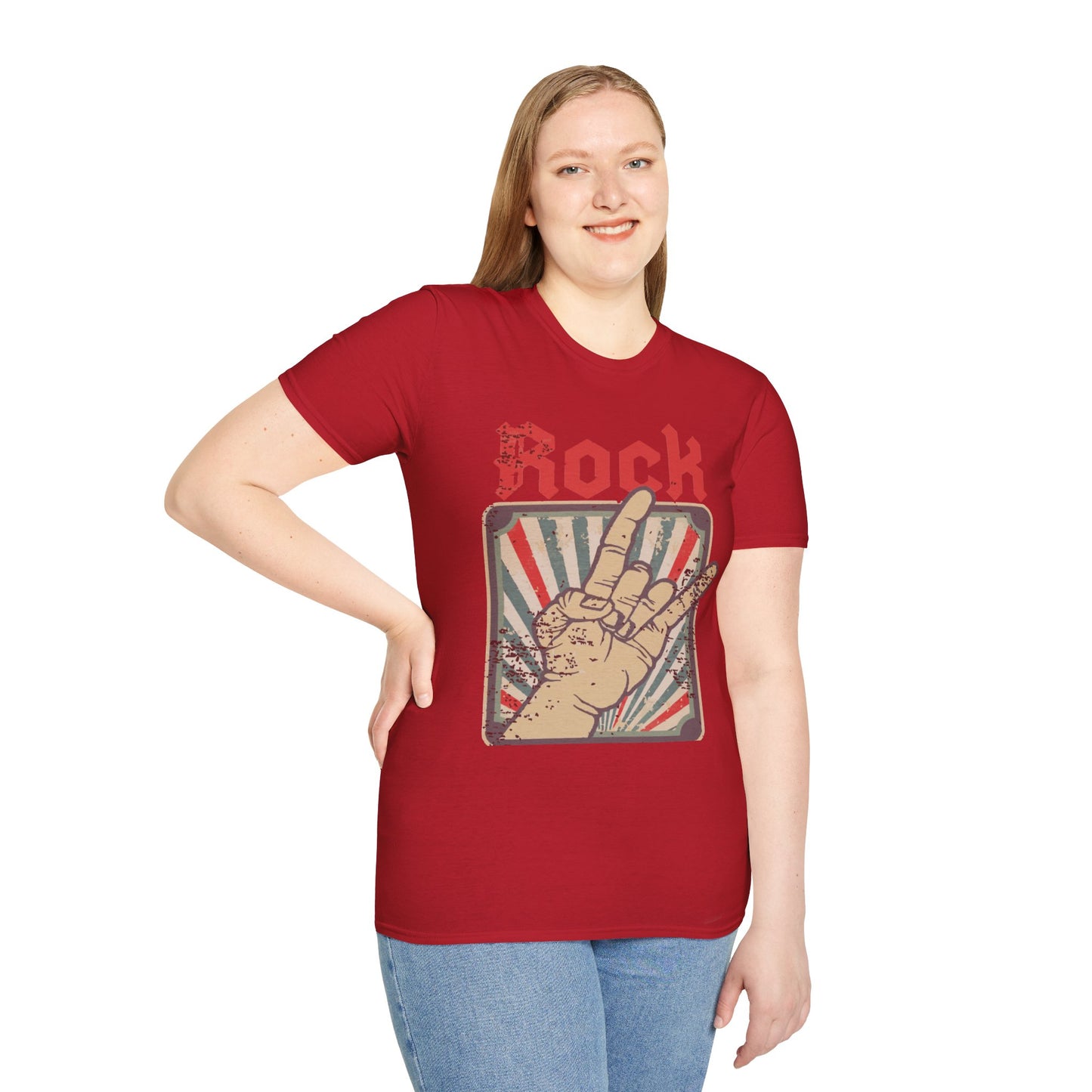 Rock On Unisex T-Shirt - Music Lover Gift, Concert Wear, Casual Style, Graphic Tee, Rock n Roll Apparel