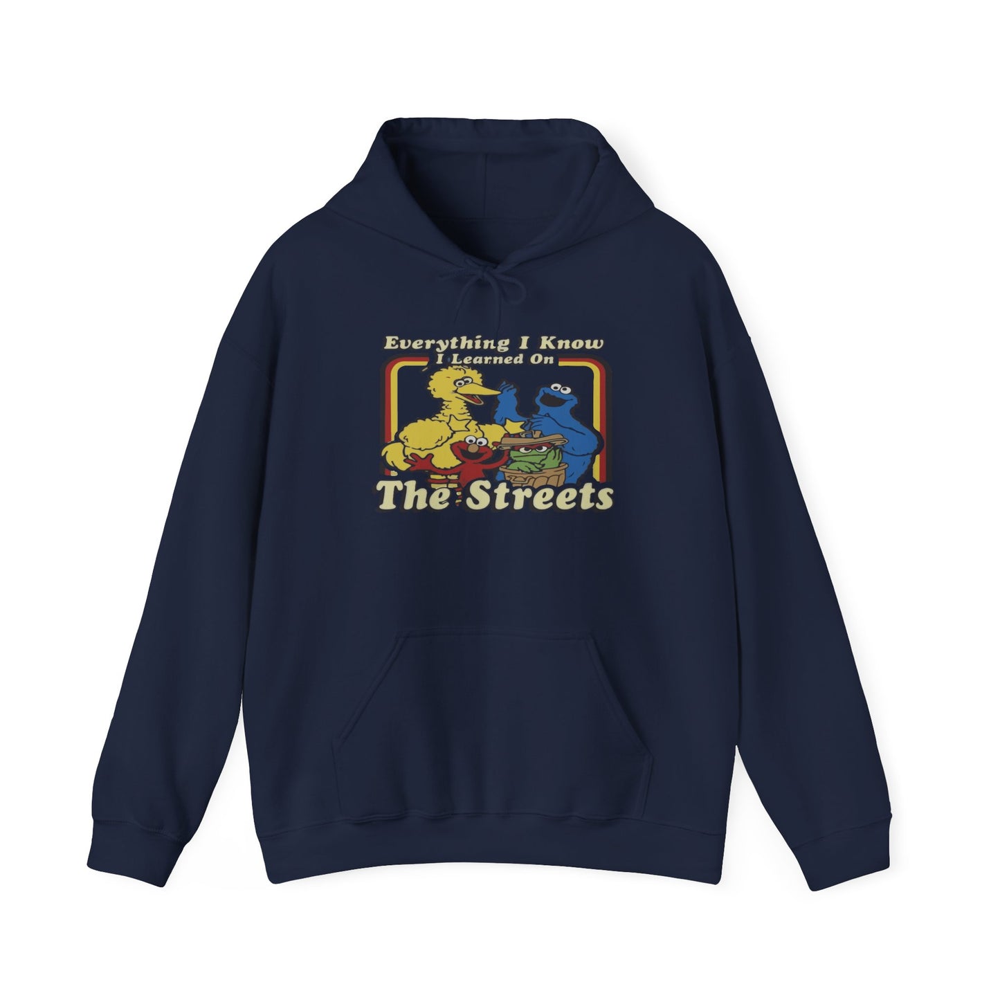 Vintage Street Art Hoodie - Cozy Unisex Sweatshirt for Creative Souls, Outdoor Relaxation, Casual Hangouts