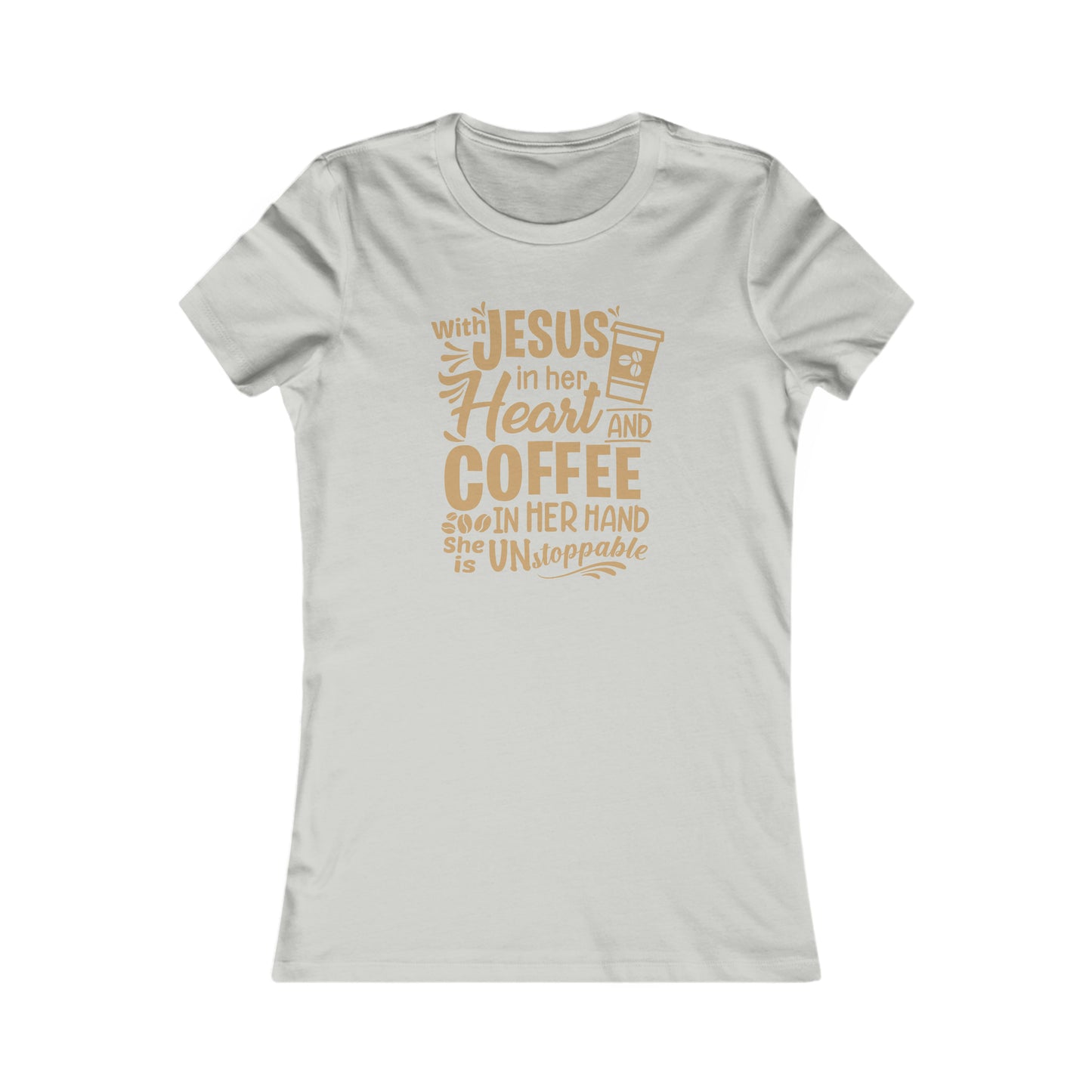 Jesus and Coffee Women's Favorite Tee