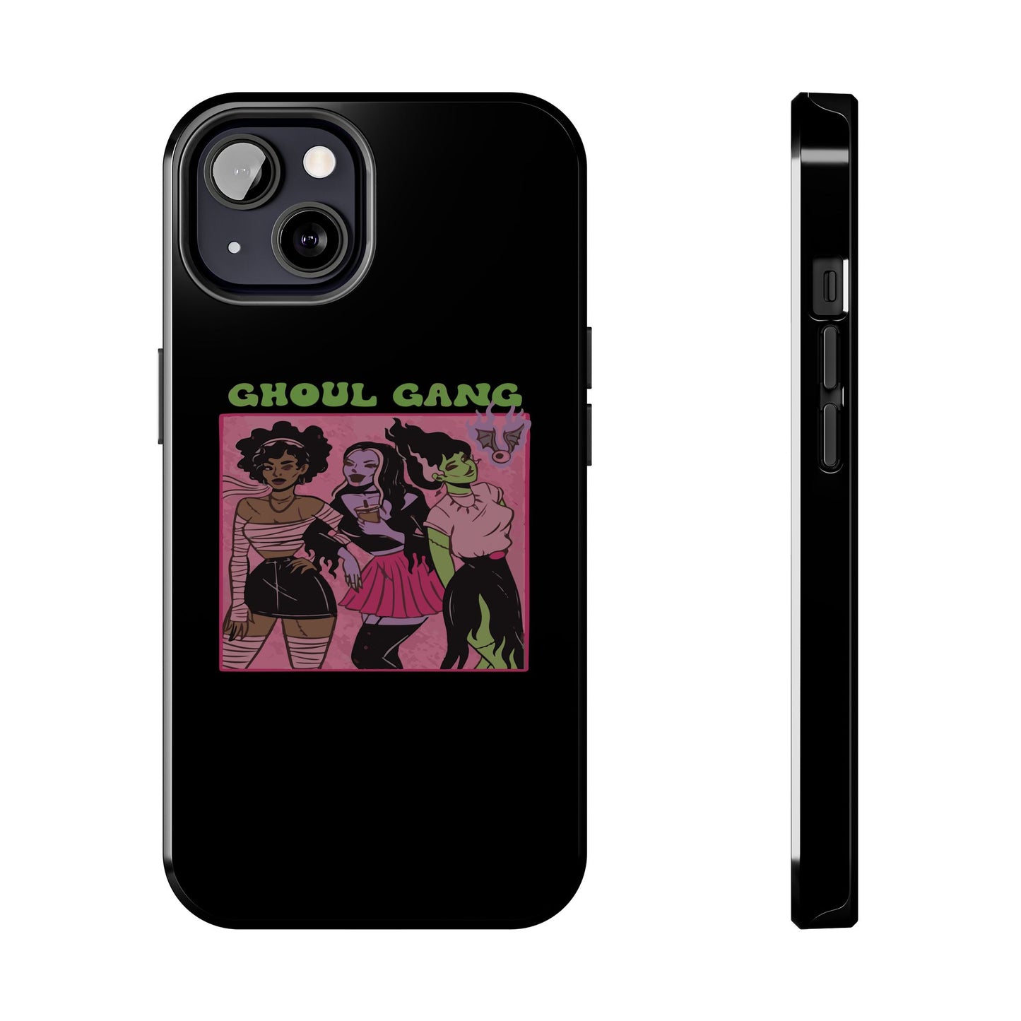 Ghoul Gang Tough Phone Cases | Unique Halloween Phone Cover, Cute Protective Case, Trendy Gift for Goth Fans, Spooky Style Accessory