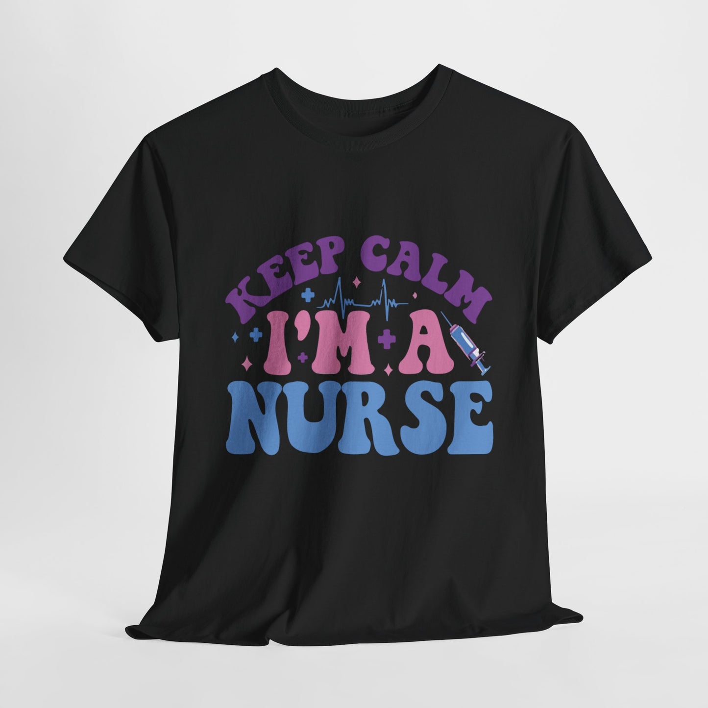 Nurse Appreciation Heavy Cotton Tee, Funny Nurse Gift, Medical Humor Shirt, Nurse Day Celebration Tee, Caregiver Outfit