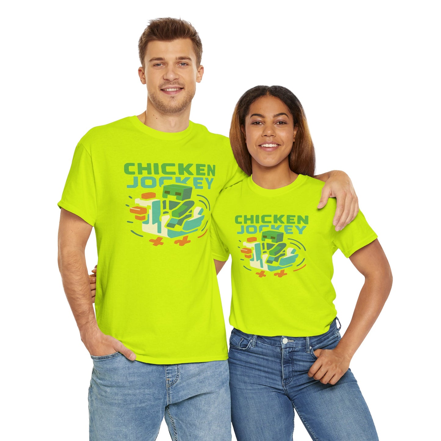 Chicken Jockey Minecraft T-shirt
