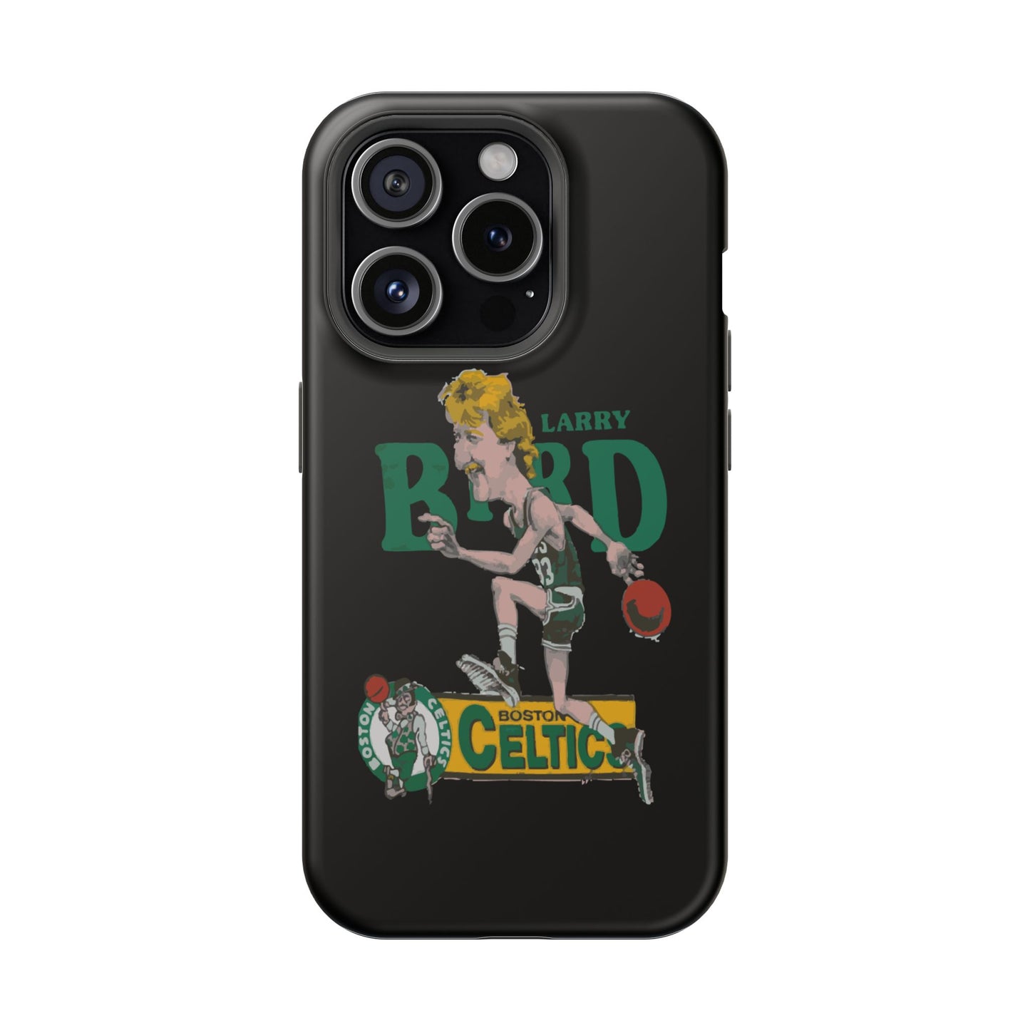 Larry Bird Impact-Resistant Phone Case, Sports Fan Gift, Basketball Accessories, Celtics Merchandise, Unique Phone Cover