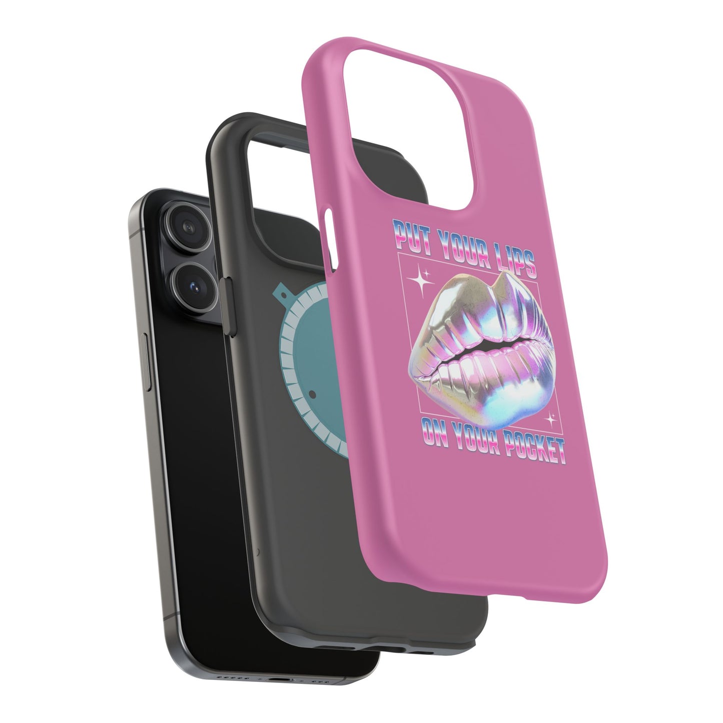 Stylish Magnetic Tough Phone Cases, Trendy Phone Accessories, Unique Gift Idea, Fun Expression Cases, Customizable Designs