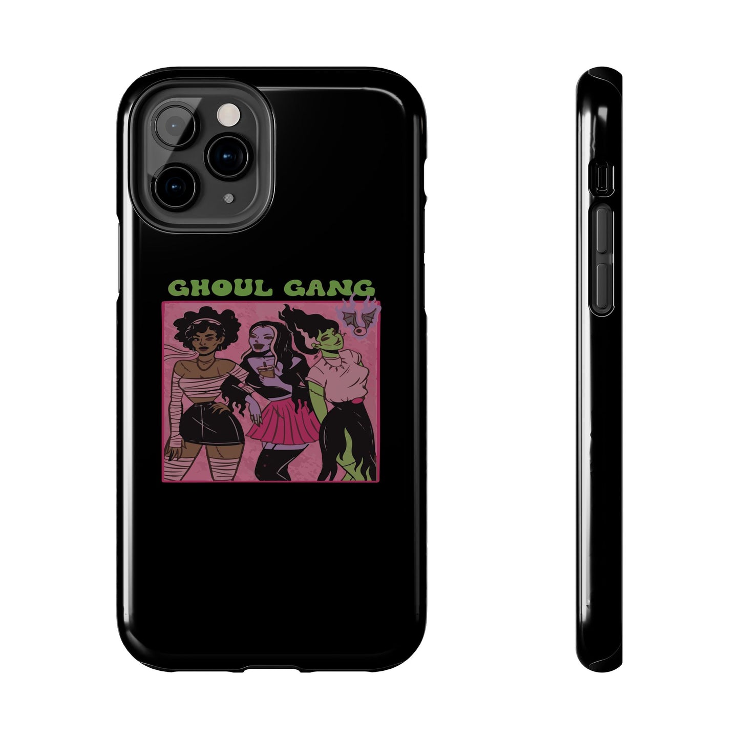 Ghoul Gang Tough Phone Cases | Unique Halloween Phone Cover, Cute Protective Case, Trendy Gift for Goth Fans, Spooky Style Accessory