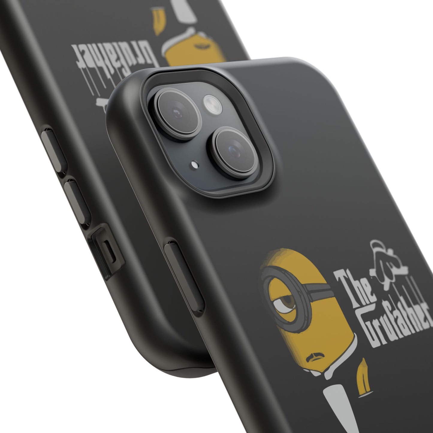 Magnetic Tough Cases: The Gruffather Phone Cover, Gift for Minions Fans, Unique Cell Phone Case, Durable Protective Case, Fun Cartoon Design