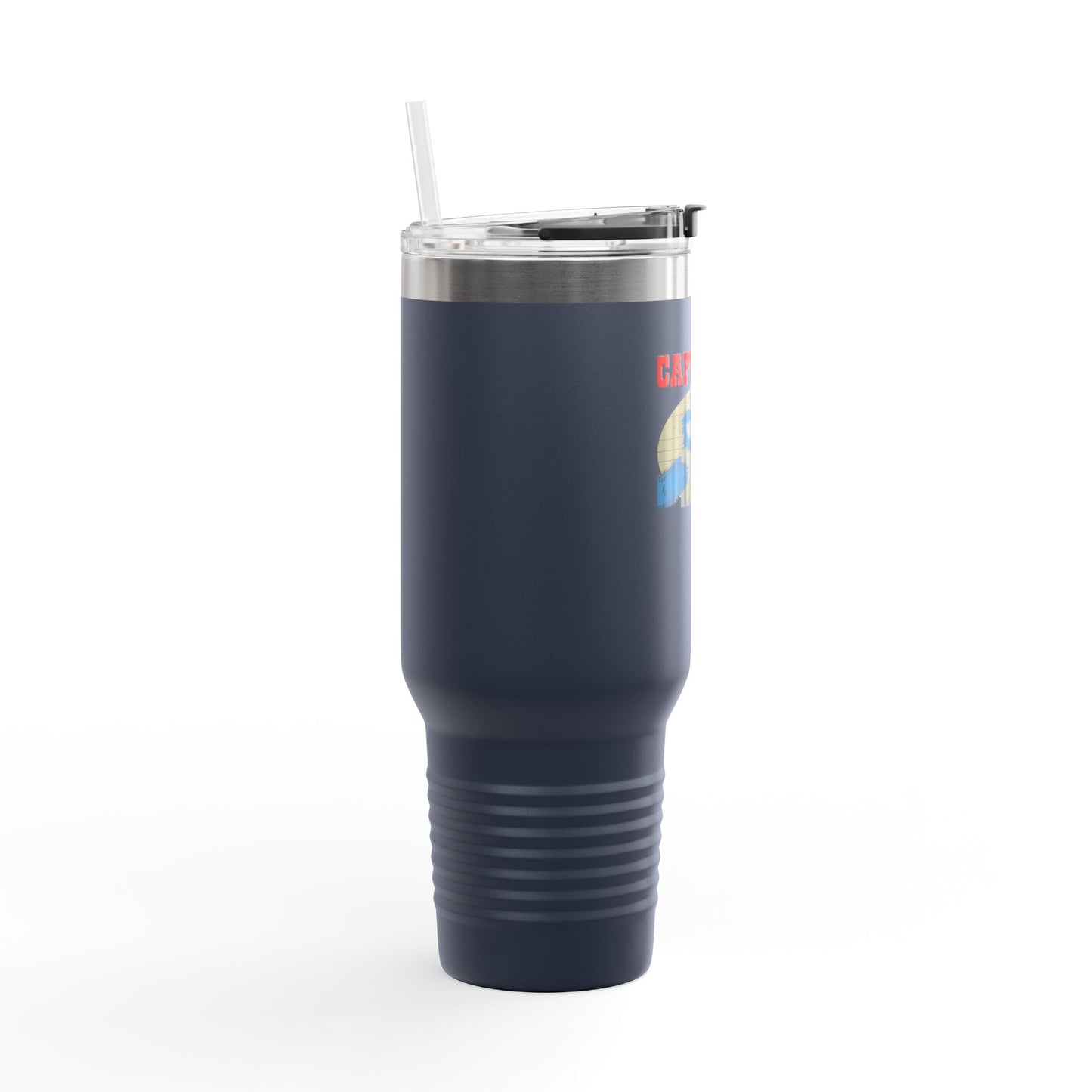 Adventure-Ready Insulated Travel Mug - 40oz with 'Captured' Design