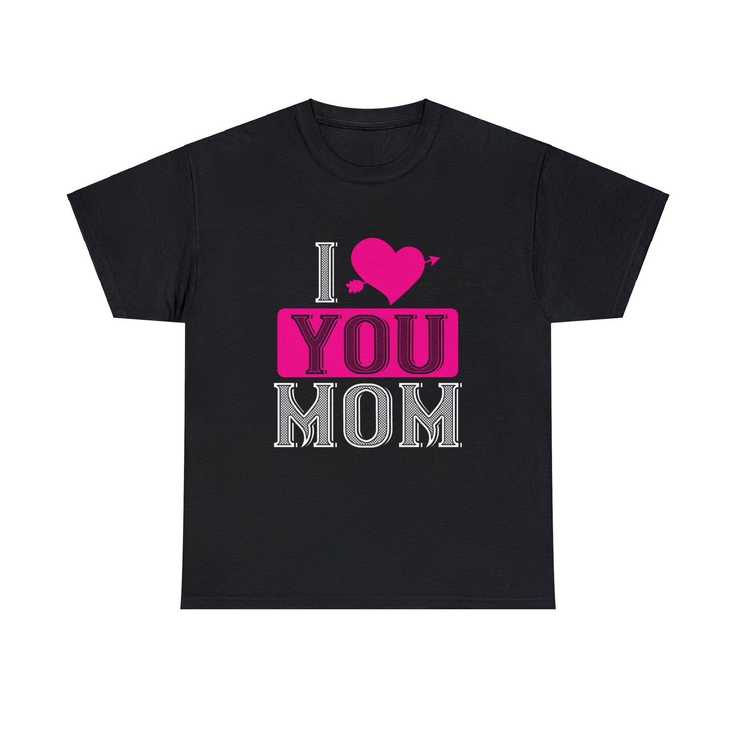 I love You Mom Unisex Heavy Cotton Tee