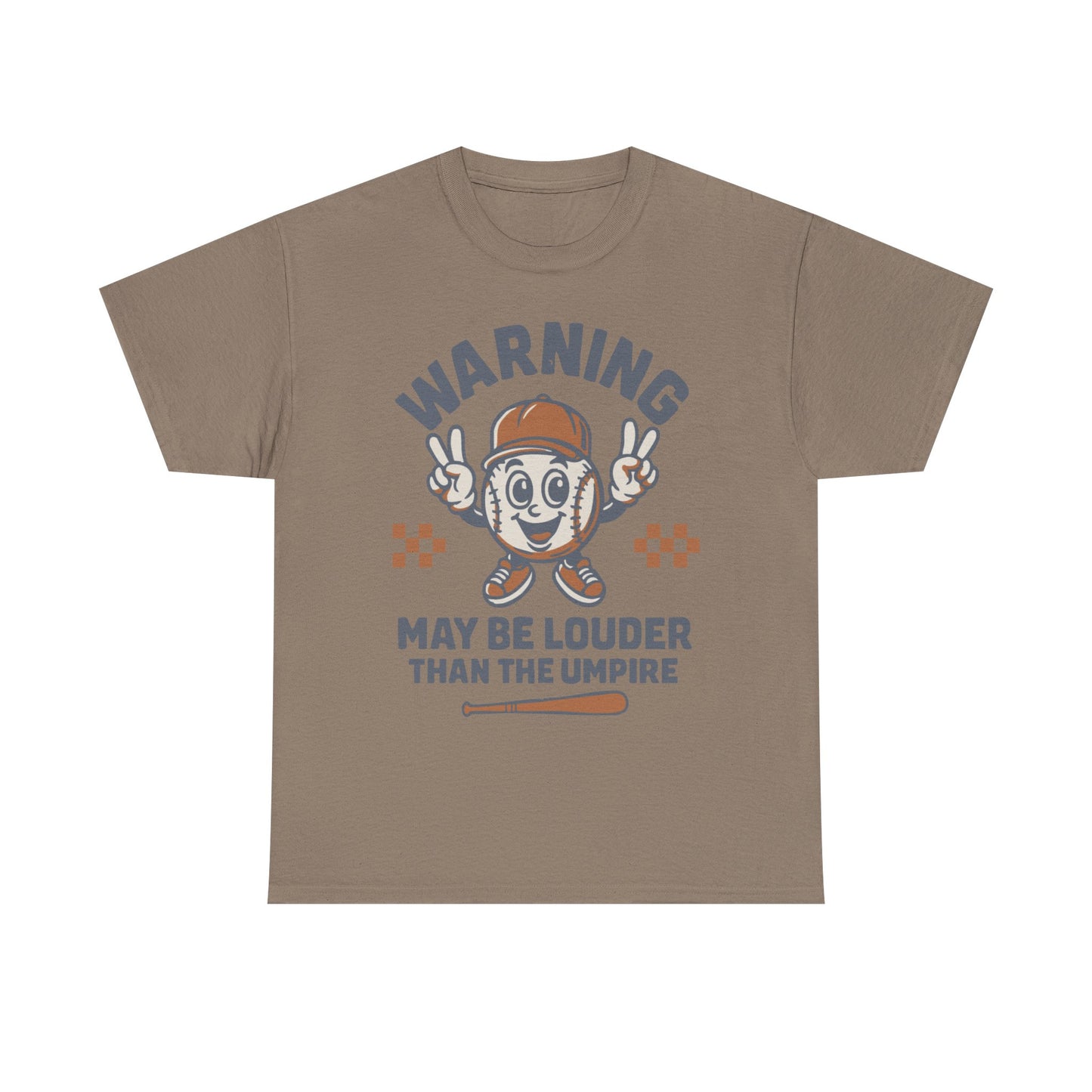 Warning T-Shirt, Fun Umpire Tee, Unique Sports Gift, Casual Wear, Perfect for Baseball Fans