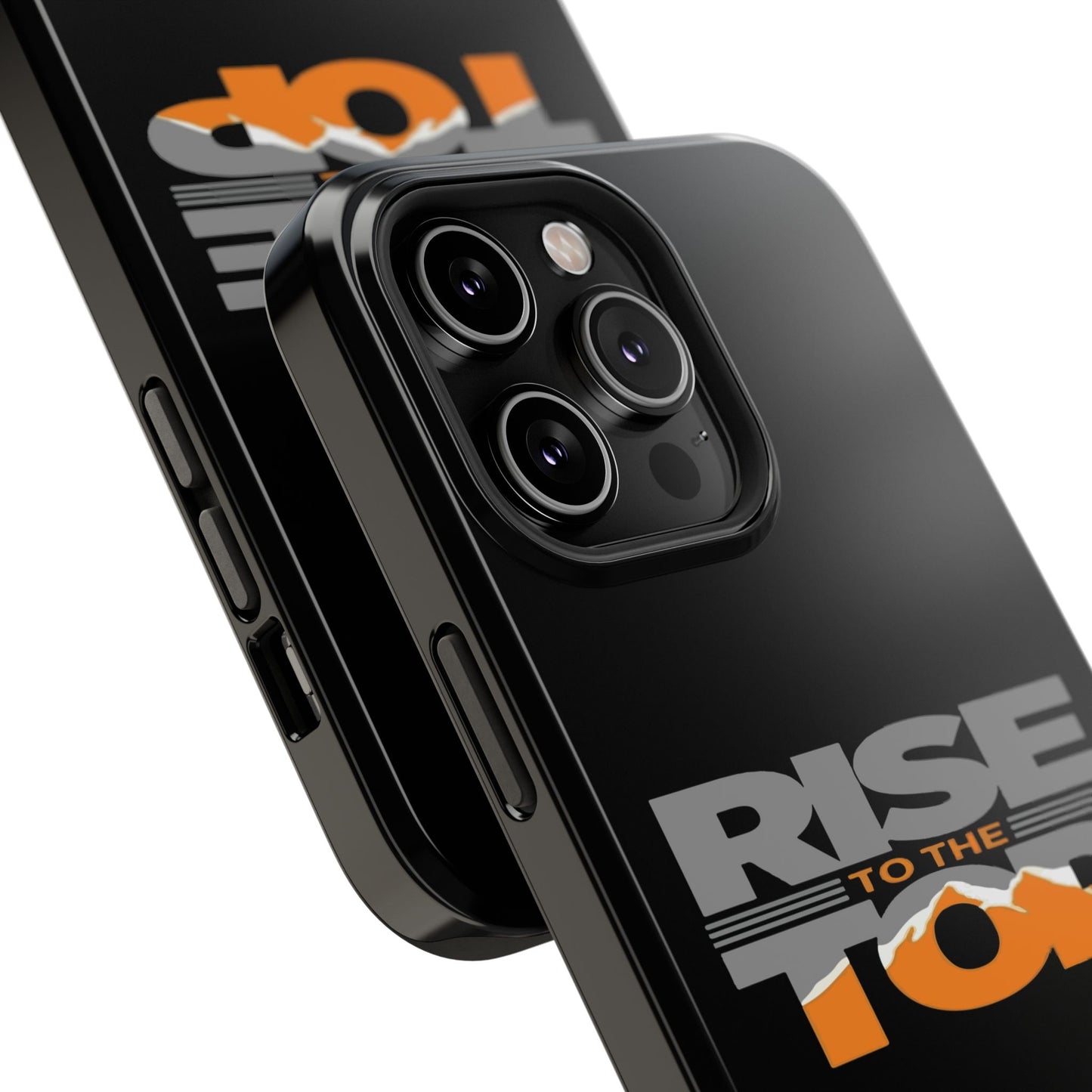 Impact-Resistant Phone Case - Rise to the Top, Durable Phone Cover, Gift for Motivational Quotes Lovers, Trendy Tech Accessories