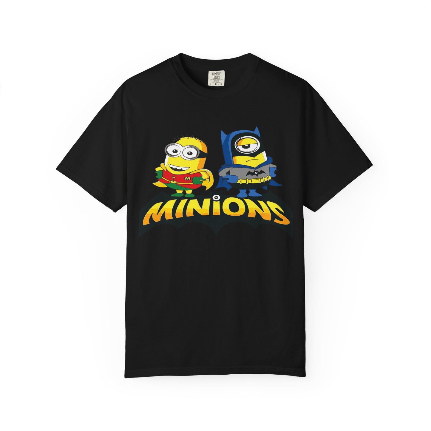 Minions Superhero Unisex T-shirt, Fun Gift for Kids, Cartoon Apparel, Birthday Party Outfit, Family Movie Night Wear