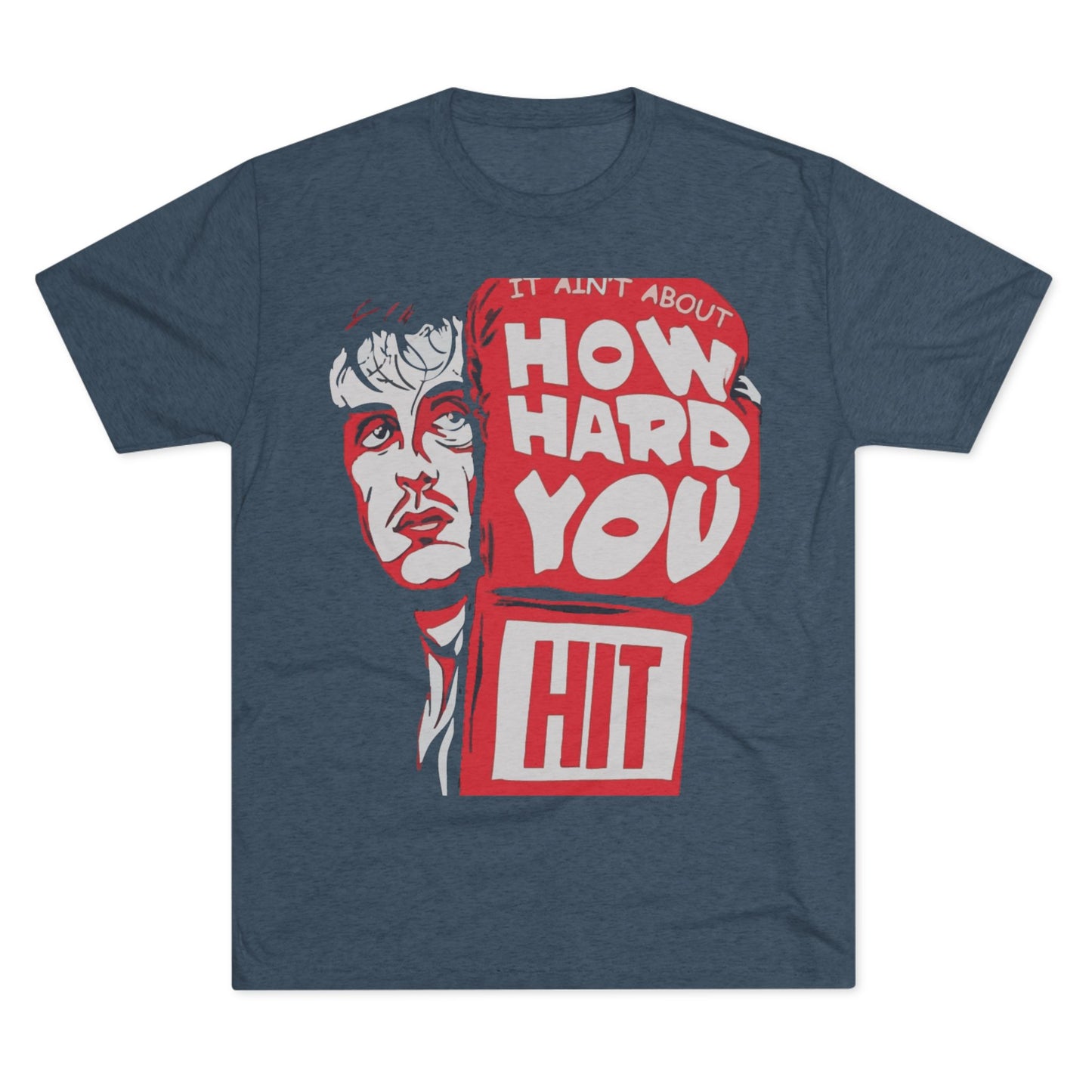 Rocky Fitness Tee - Unisex Tri-Blend Crew Tee