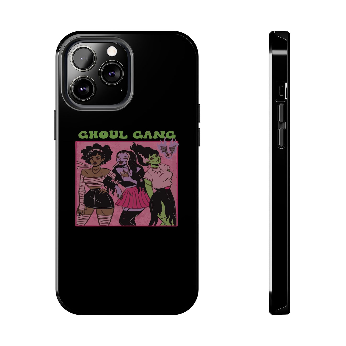 Ghoul Gang Tough Phone Cases | Unique Halloween Phone Cover, Cute Protective Case, Trendy Gift for Goth Fans, Spooky Style Accessory