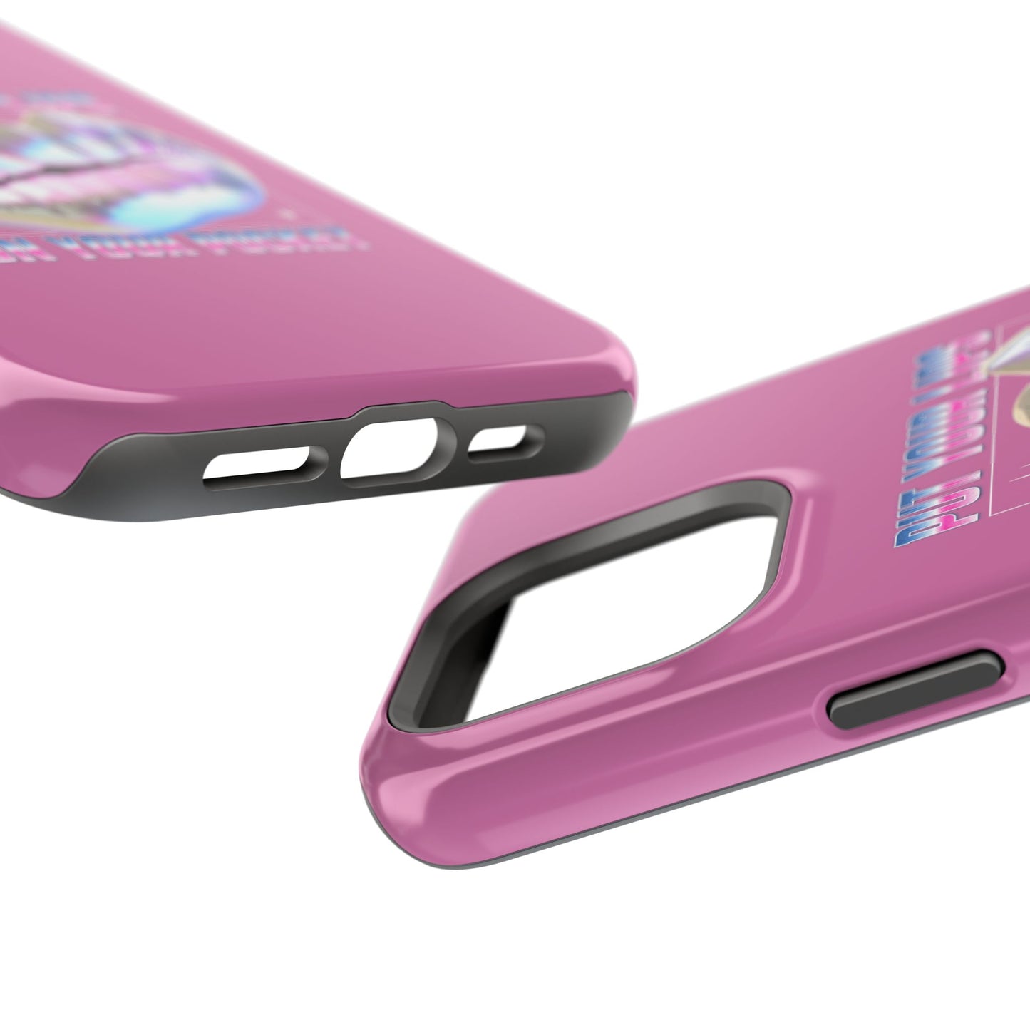 Stylish Magnetic Tough Phone Cases, Trendy Phone Accessories, Unique Gift Idea, Fun Expression Cases, Customizable Designs