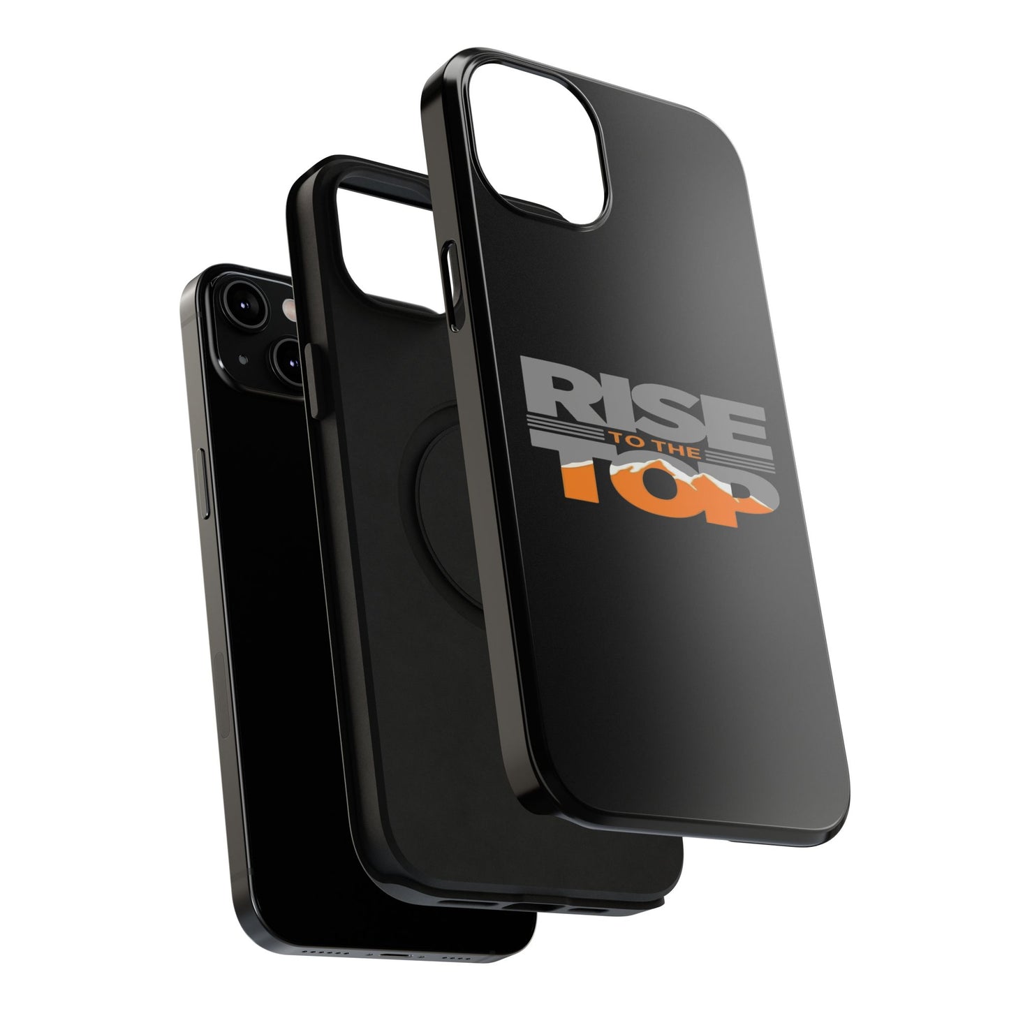 Impact-Resistant Phone Case - Rise to the Top, Durable Phone Cover, Gift for Motivational Quotes Lovers, Trendy Tech Accessories