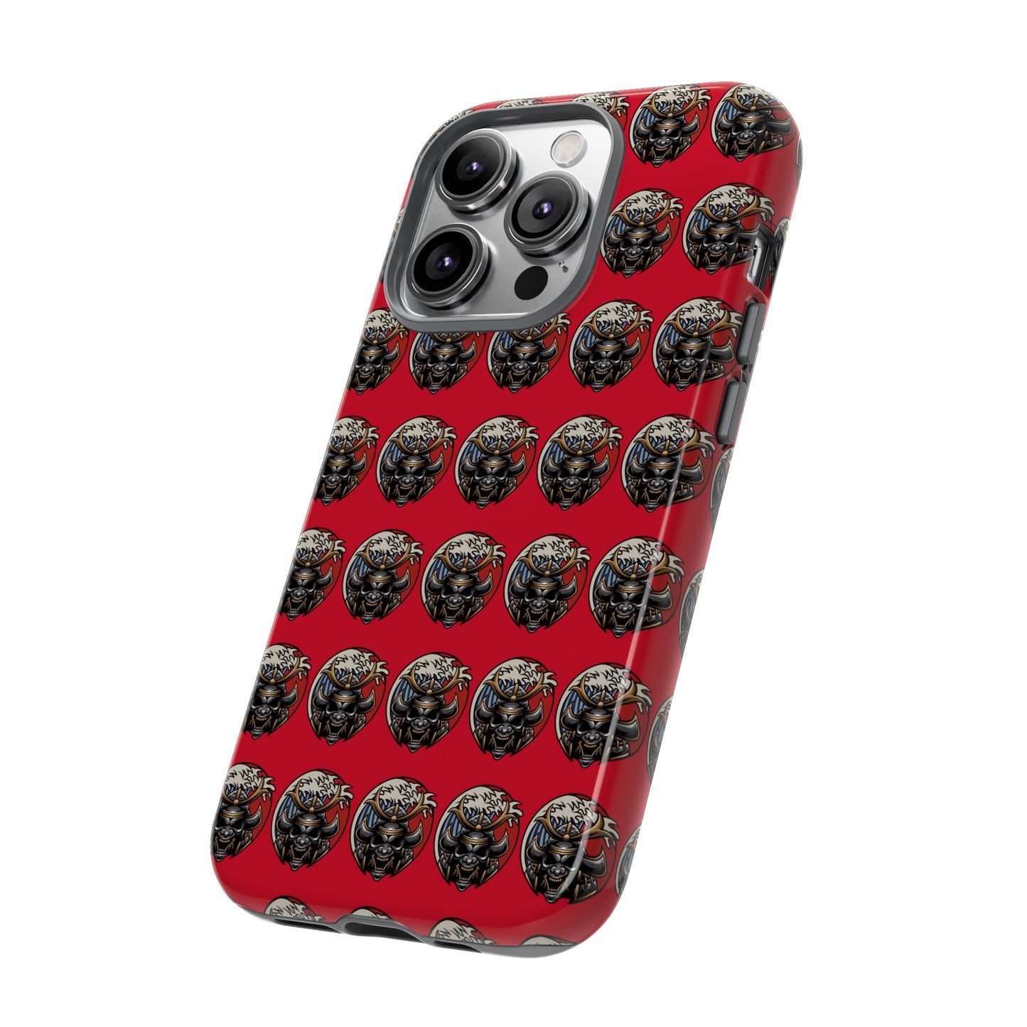 Bold Phone Case, Tough Phone Cover, Red Phone Protector, Unique Gift for Him/Her, Trendy Tech Accessory