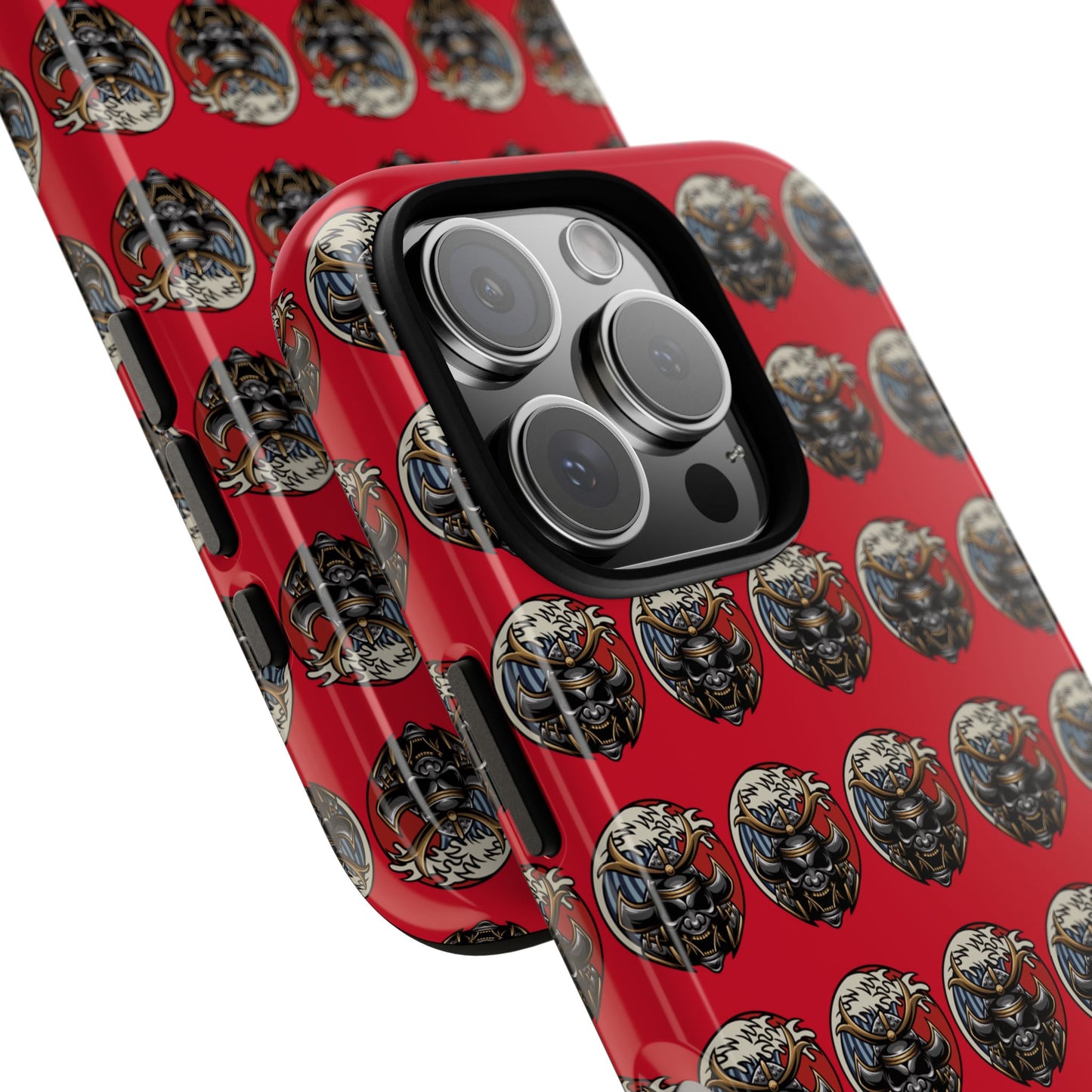 Bold Phone Case, Tough Phone Cover, Red Phone Protector, Unique Gift for Him/Her, Trendy Tech Accessory
