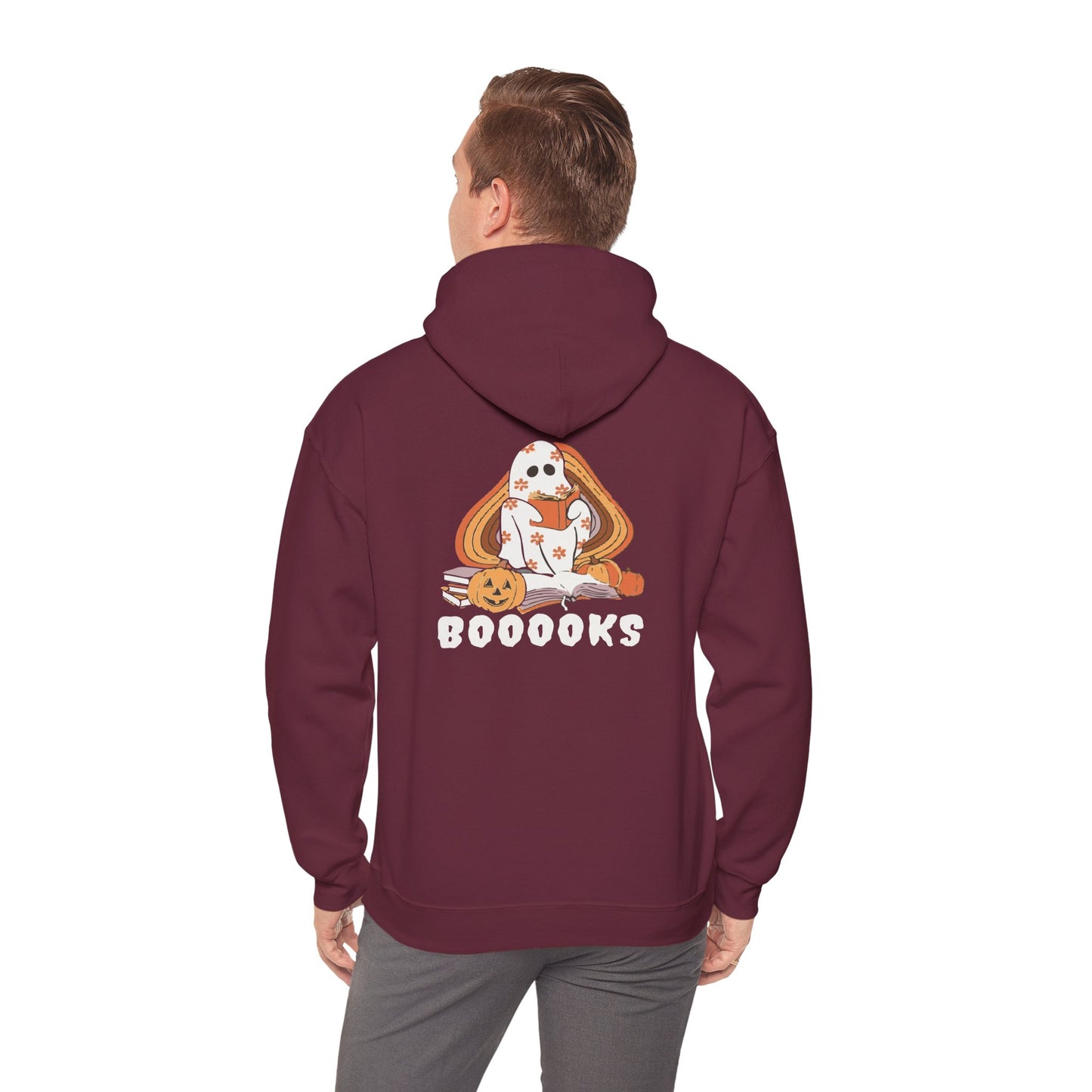 Cozy Halloween Cat Hoodie | Unisex Sweatshirt for Fall, Autumn Vibes, Casual Wear, Gift for Cat Lovers, Spooky Season