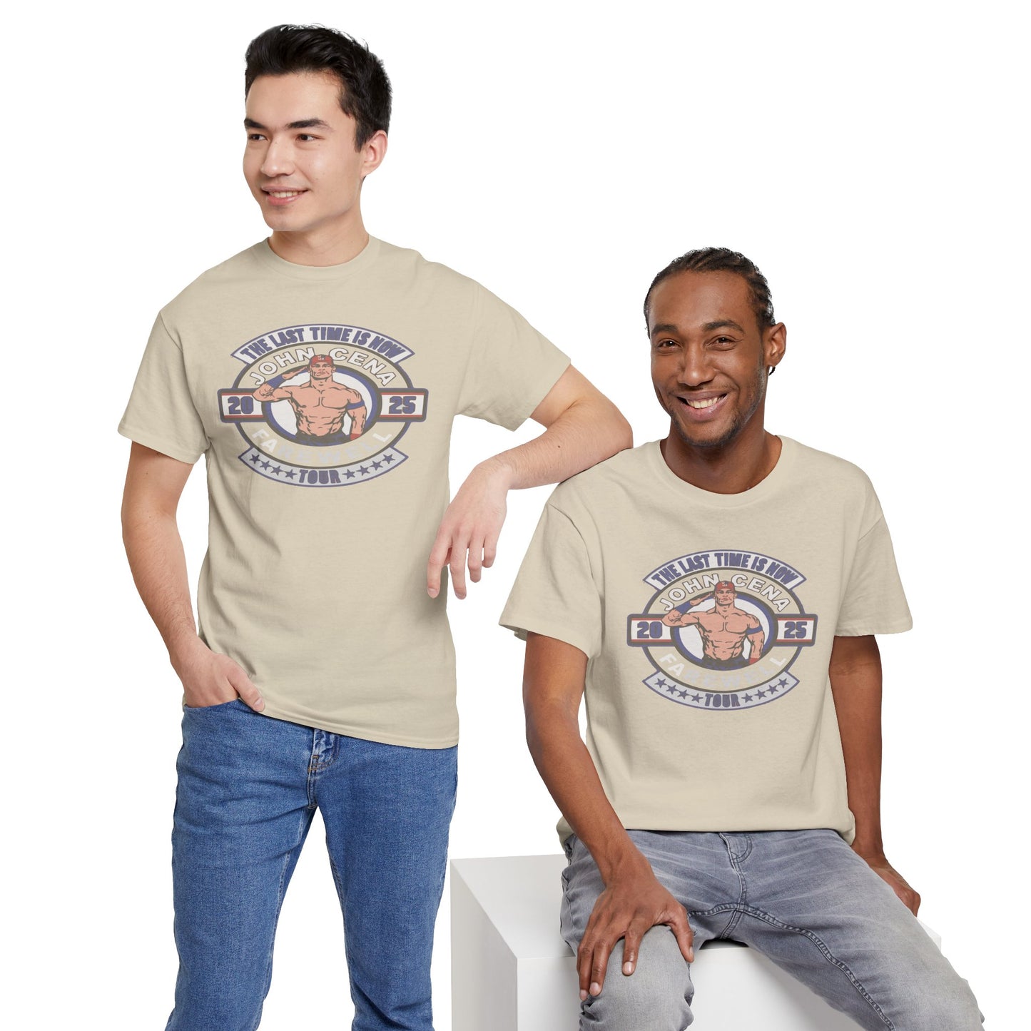 Wrestling Tribute Tee, John Cena Farewell Shirt, Unisex Graphic Tee, Fan Merchandise, Gift for Sports Lovers