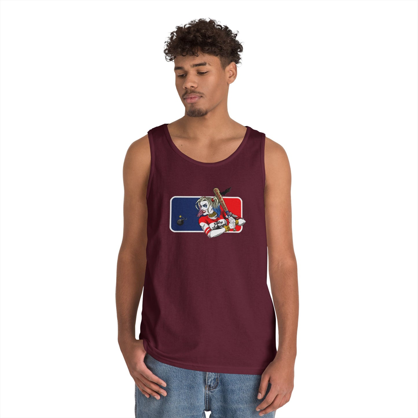 Harley Quinn Unisex Tank Top - DC MLB Summer Wear