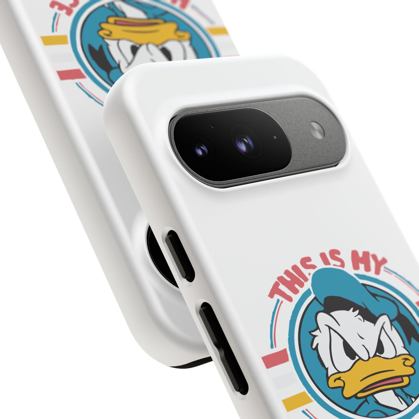 Tough Cases: This is My Happy Face Phone Case, Funny Phone Case, Donald Duck Case, Cute Phone Accessory, Gift for Disney Fans