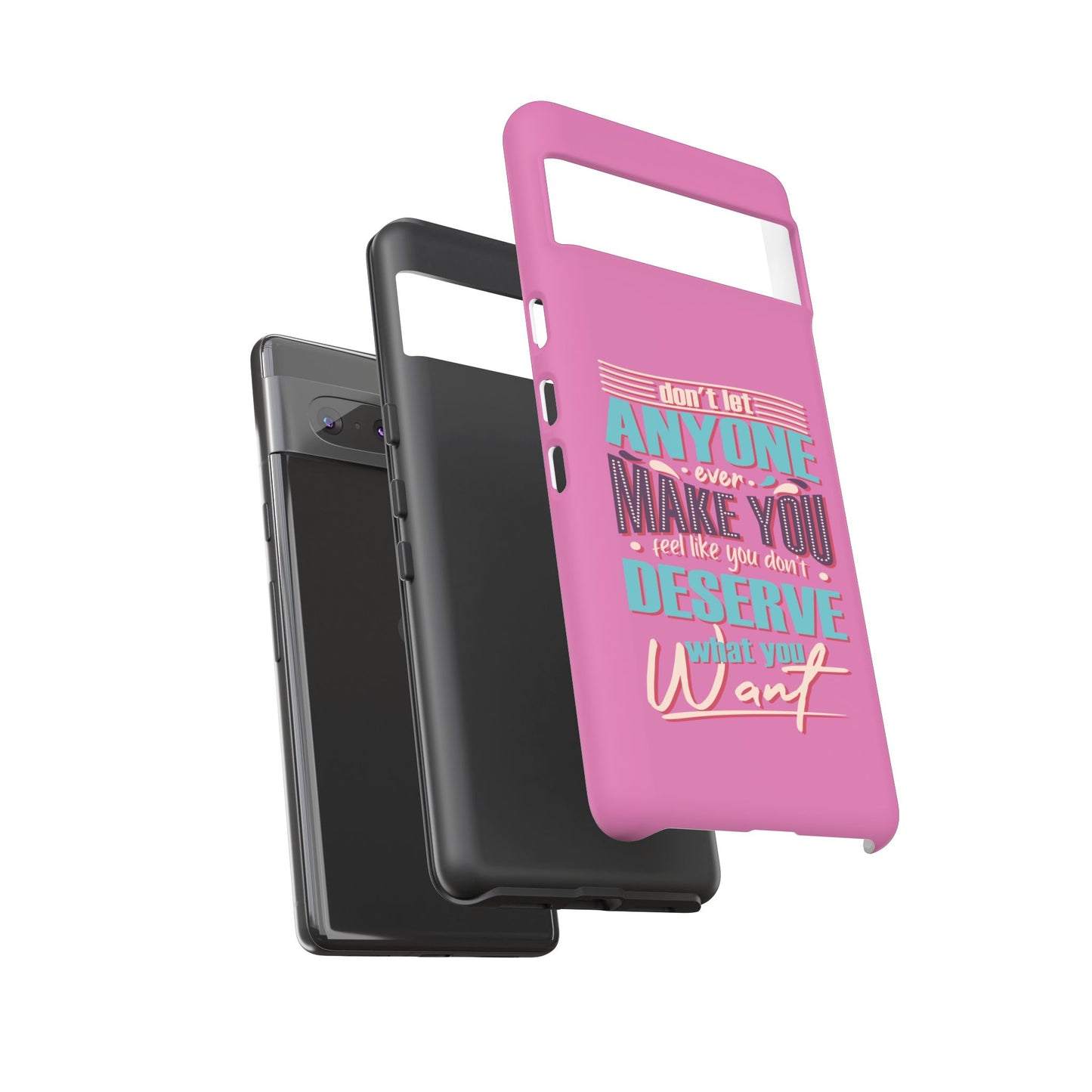 Inspirational Phone Case, Motivational Phone Cover, Tough Cases for Her, Gift for Friends, Self-Love Quote Case